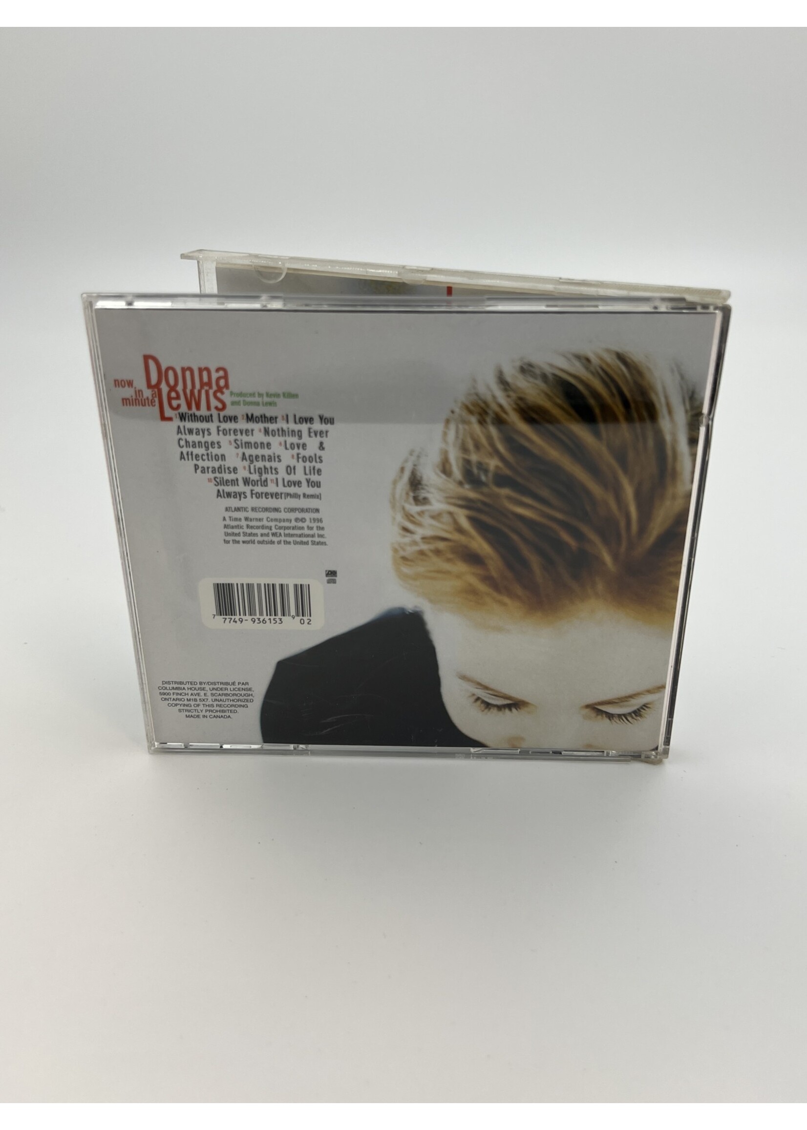 CD Donna Lewis Now In A Minute CD