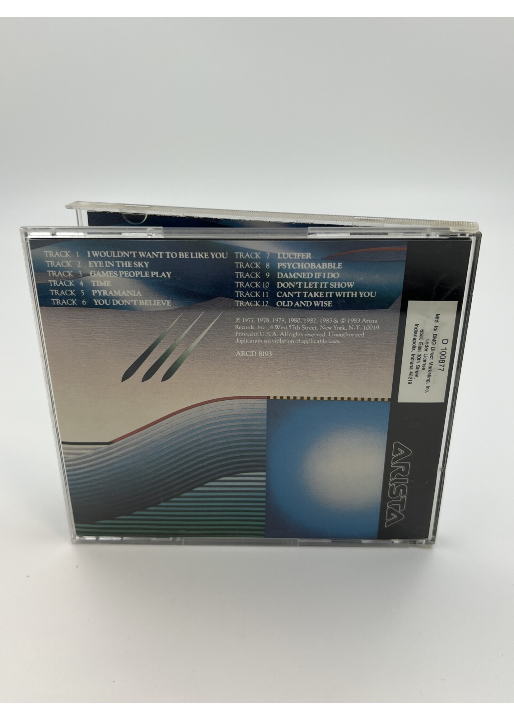 CD The Best Of The Alan Parsons Project CD
