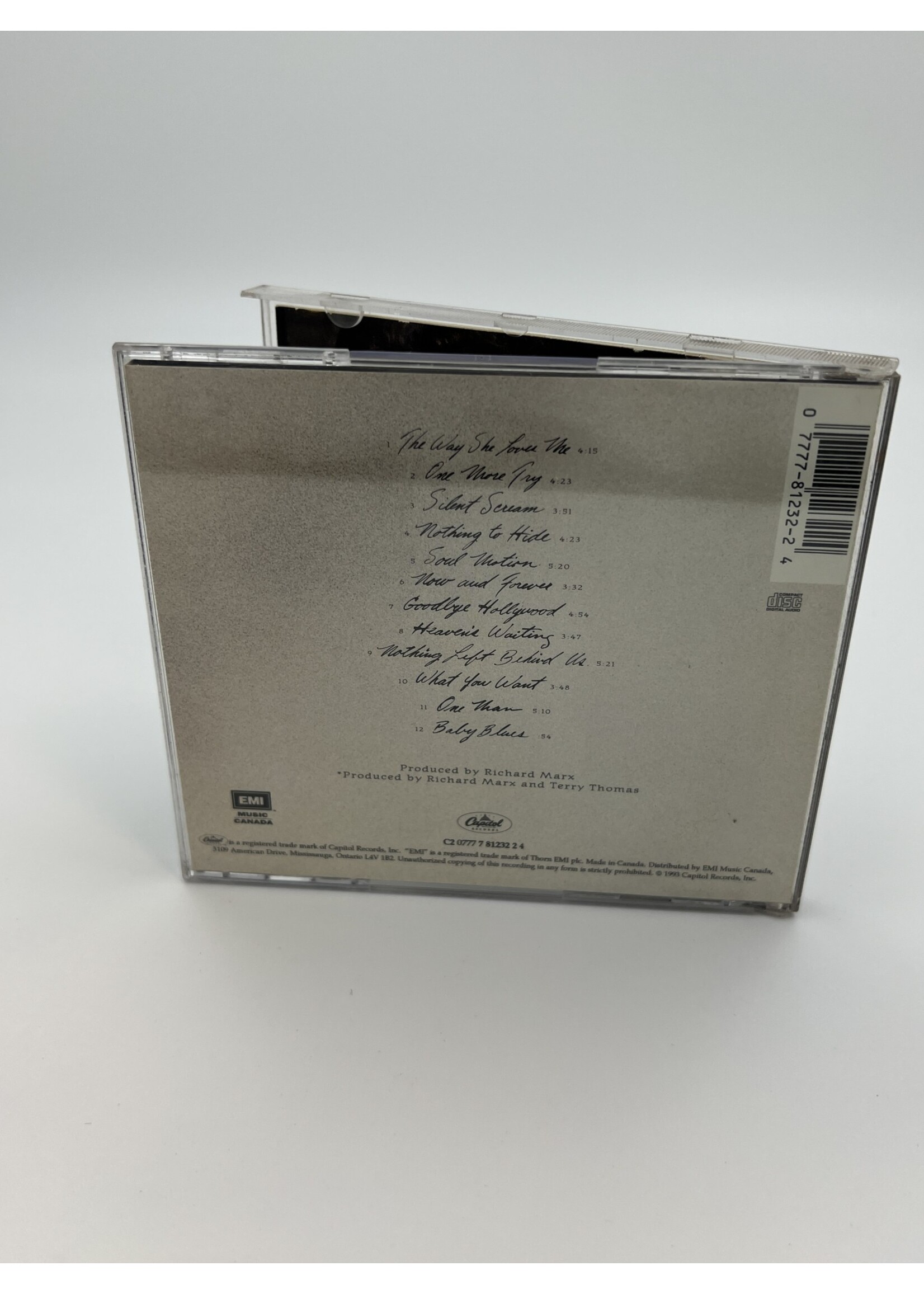 CD Richard Marx Paid Vacation CD