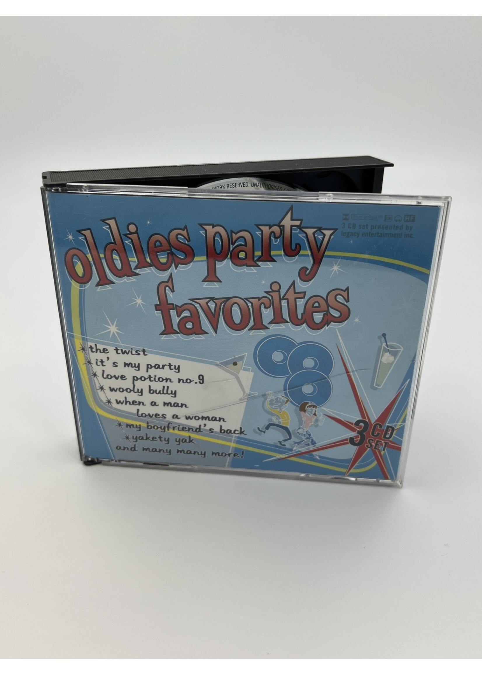 CD Oldies Party Favorites Various Artists 3 CD
