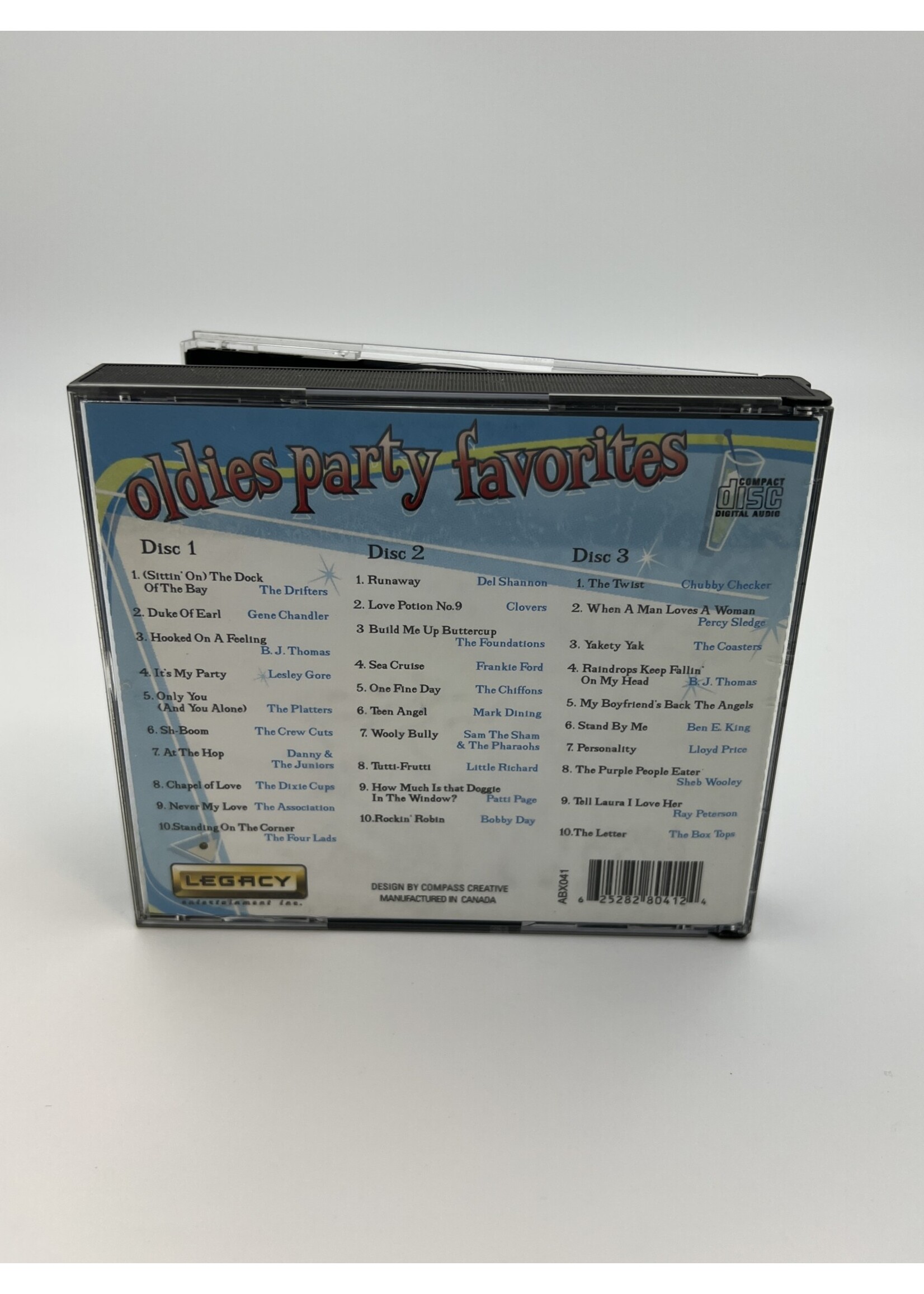 CD Oldies Party Favorites Various Artists 3 CD