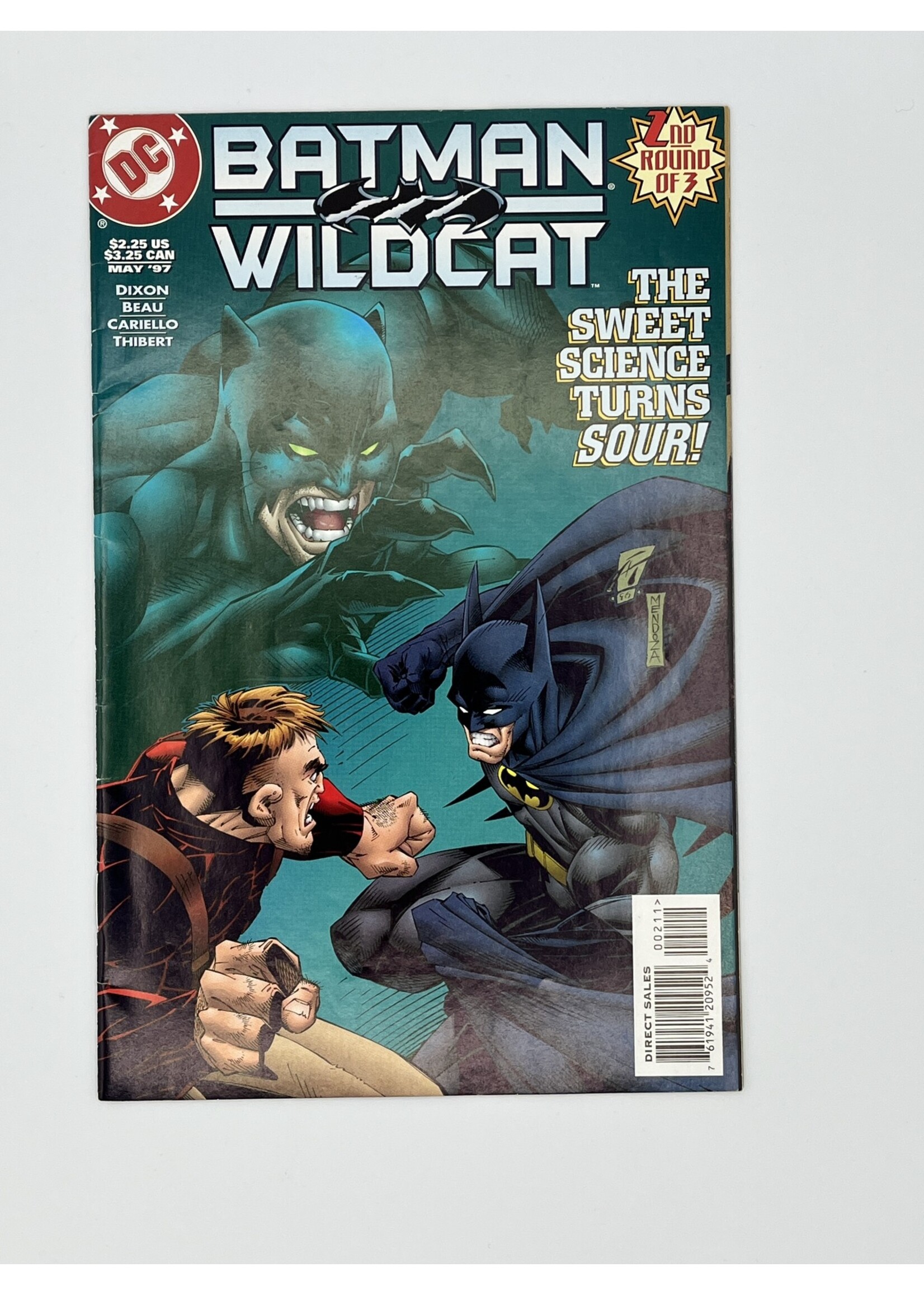 DC BATMAN: WILDCAT #2 DC May 1997