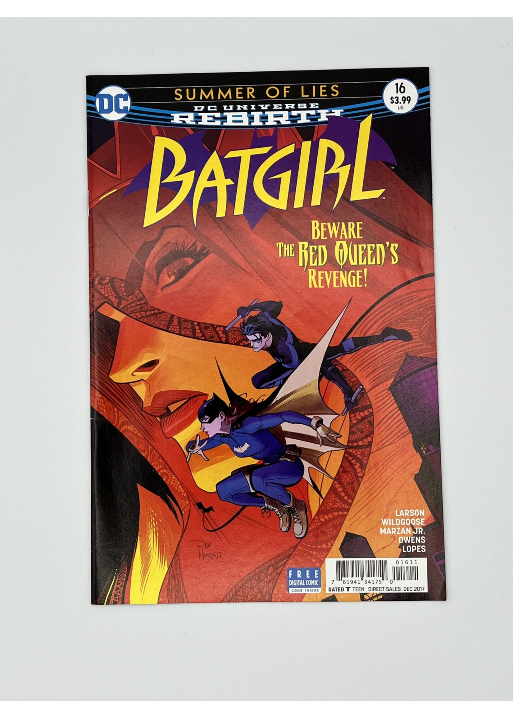 DC BATGIRL #16 DC December 2017