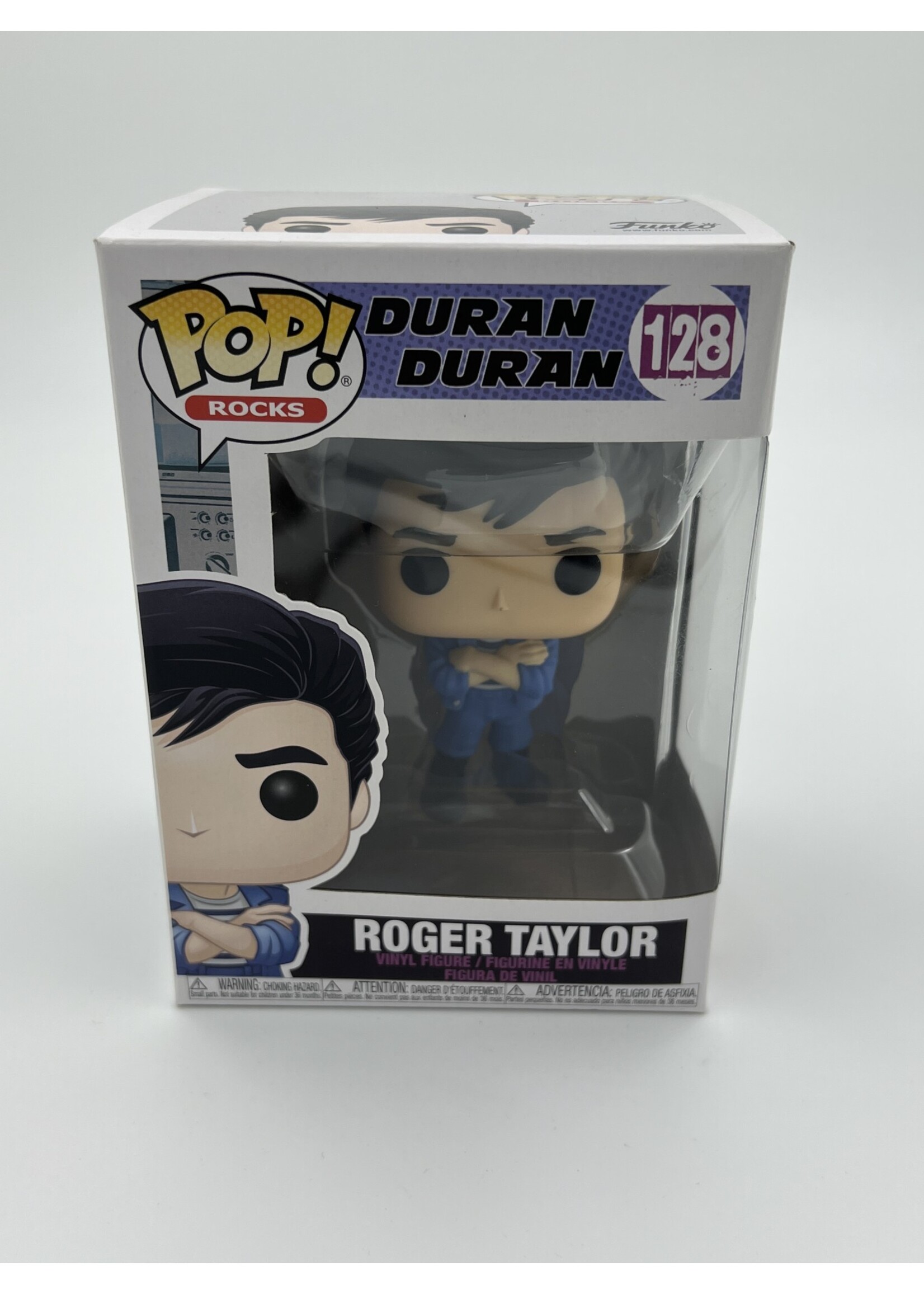 Funko Roger Taylor Dduran Duran 128 Funko Pop