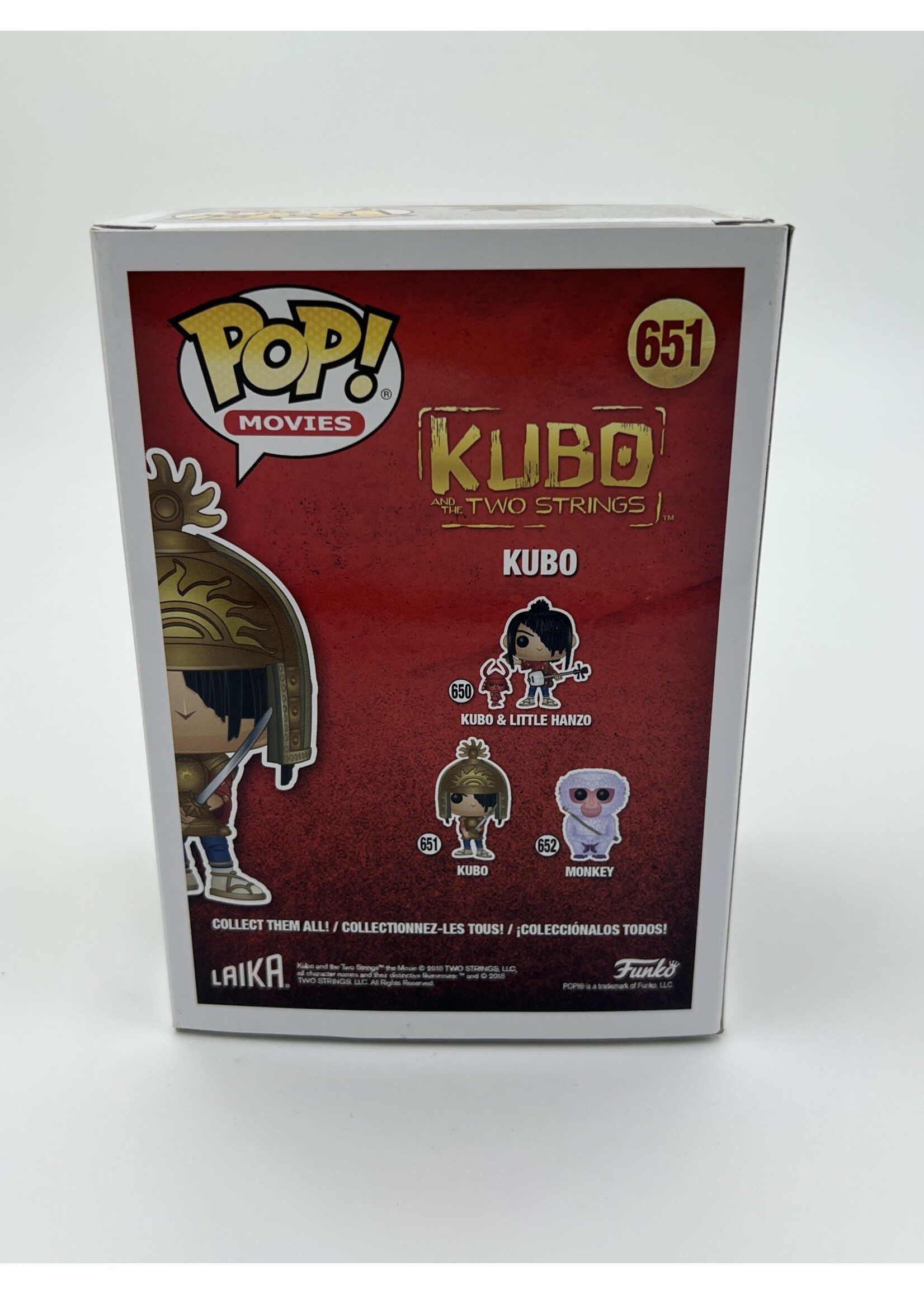 Funko Kubo 651 Kubo And The Two Strings Funko Pop