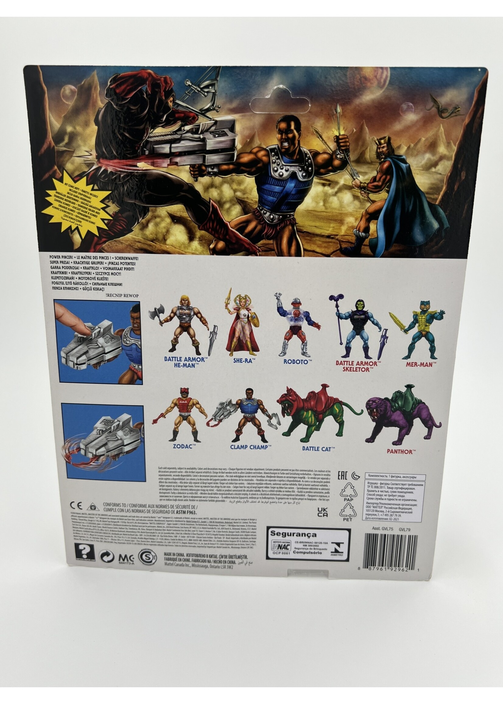 Action Figures Clamp Champ Masters Of The Universe Figure