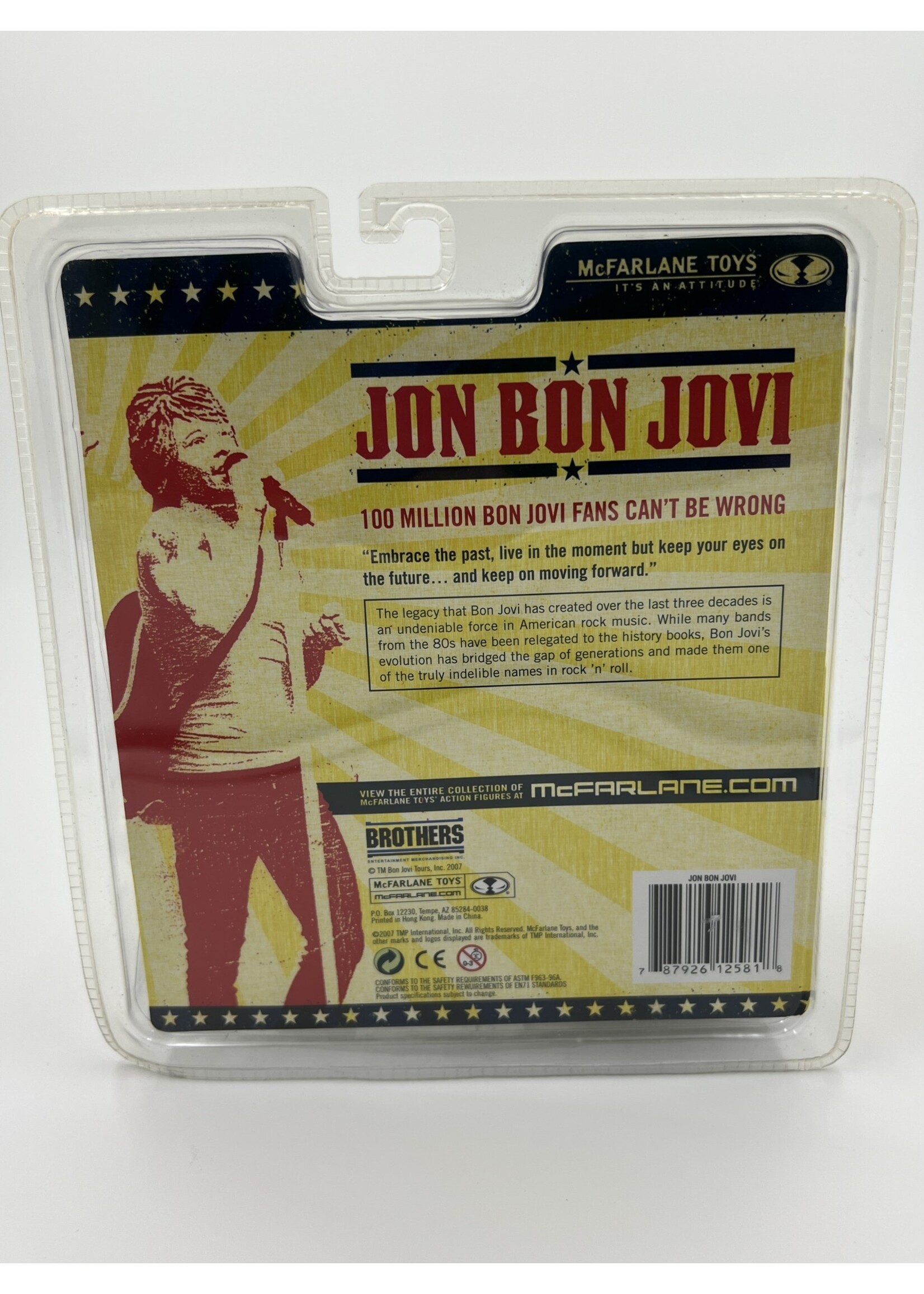 Action Figures Jon Bon Jovi McFarlane Action Figure