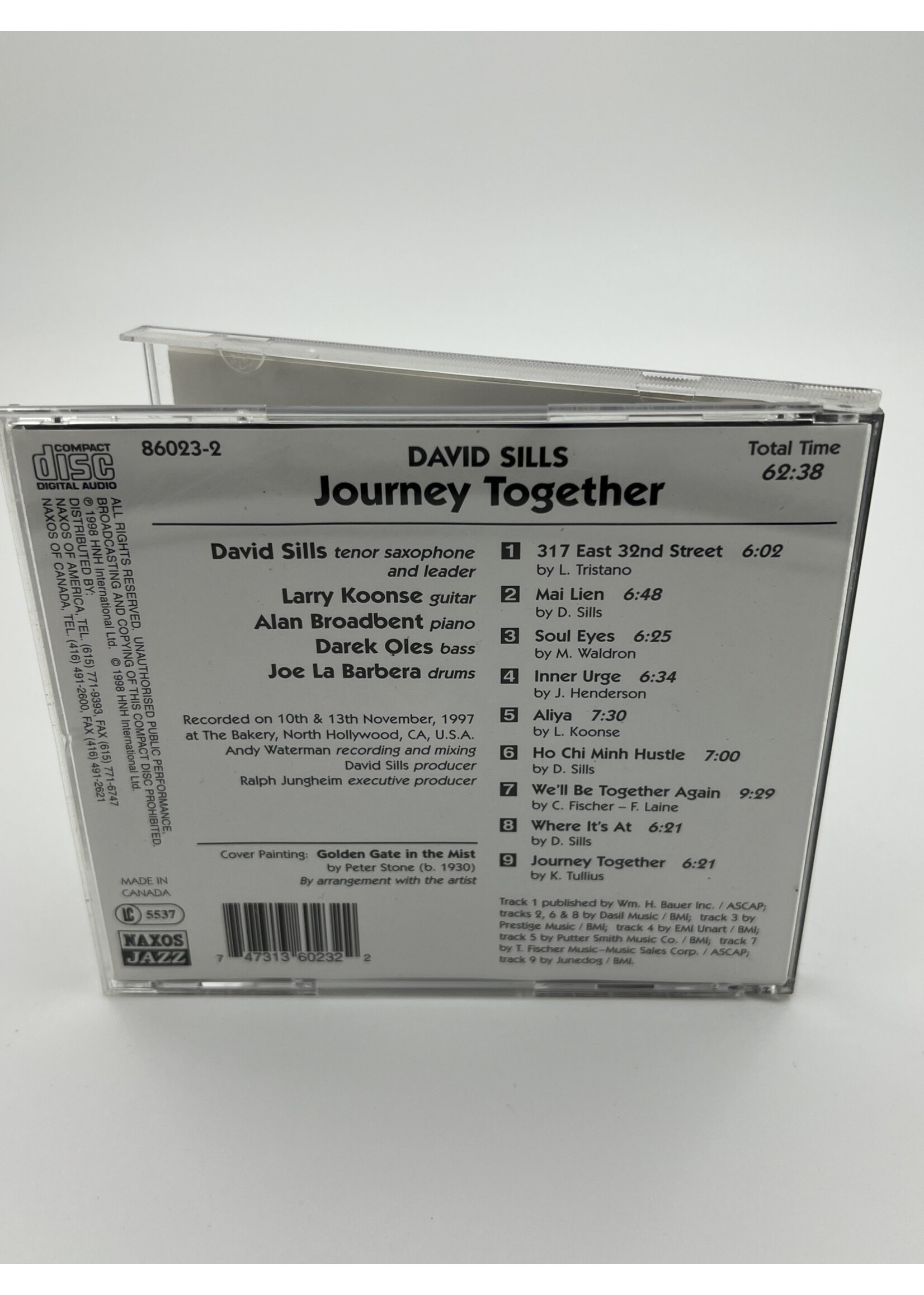 CD David Sills Journey Together CD