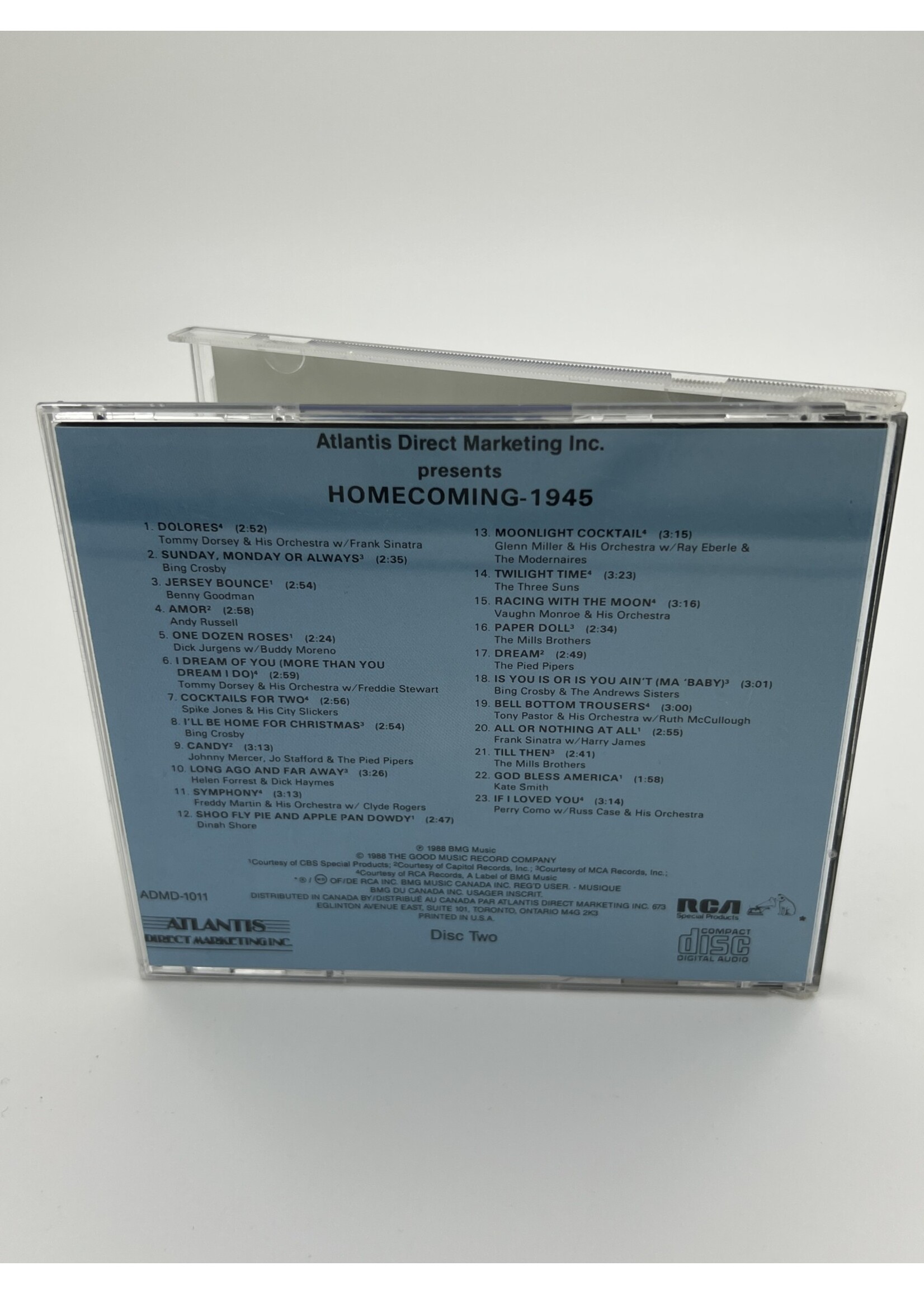 CD Homecoming 1945 Disc 2 CD