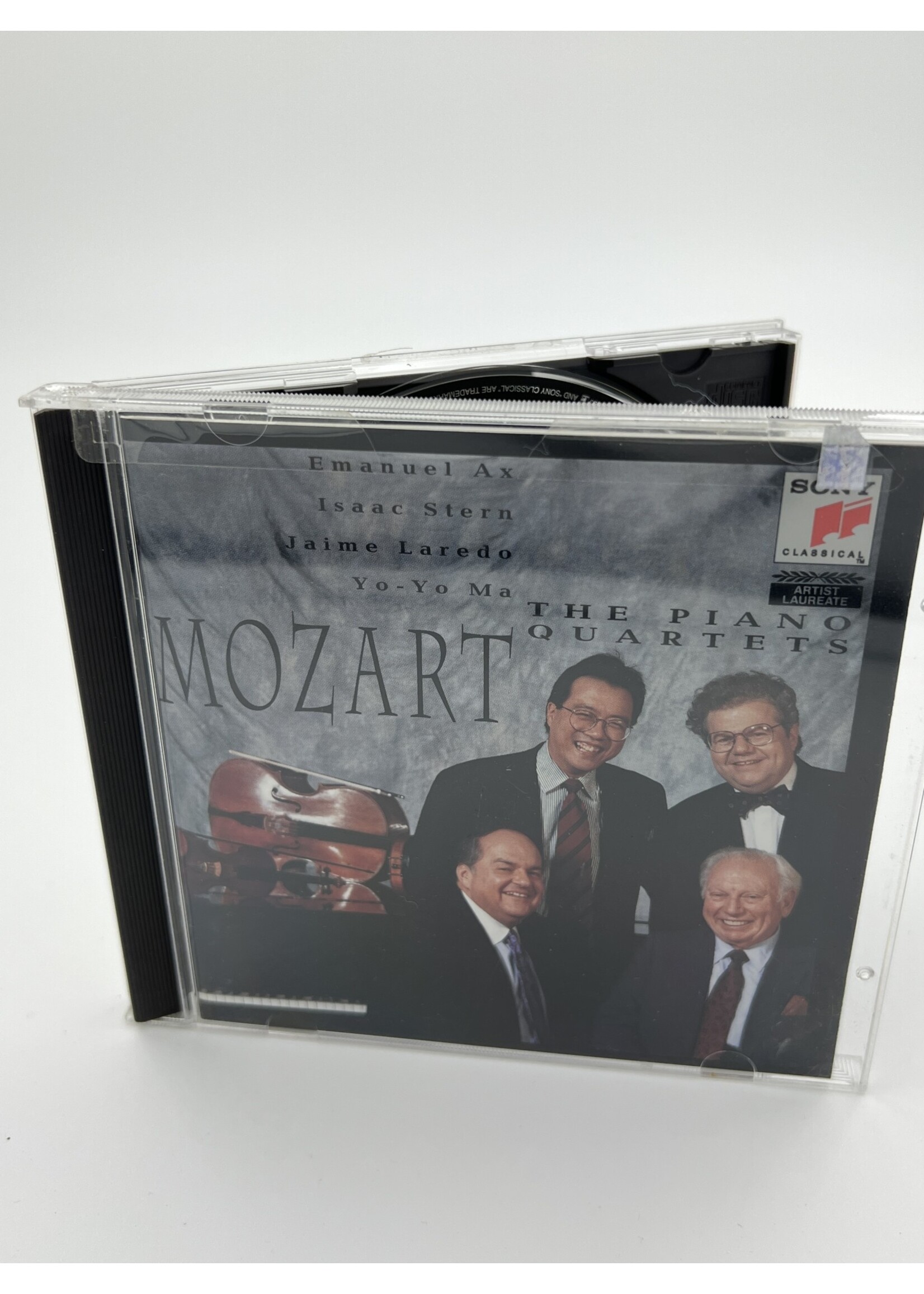 CD Mozart The Piano Quartets Ax Stern Laredo Yo Yo Ma CD