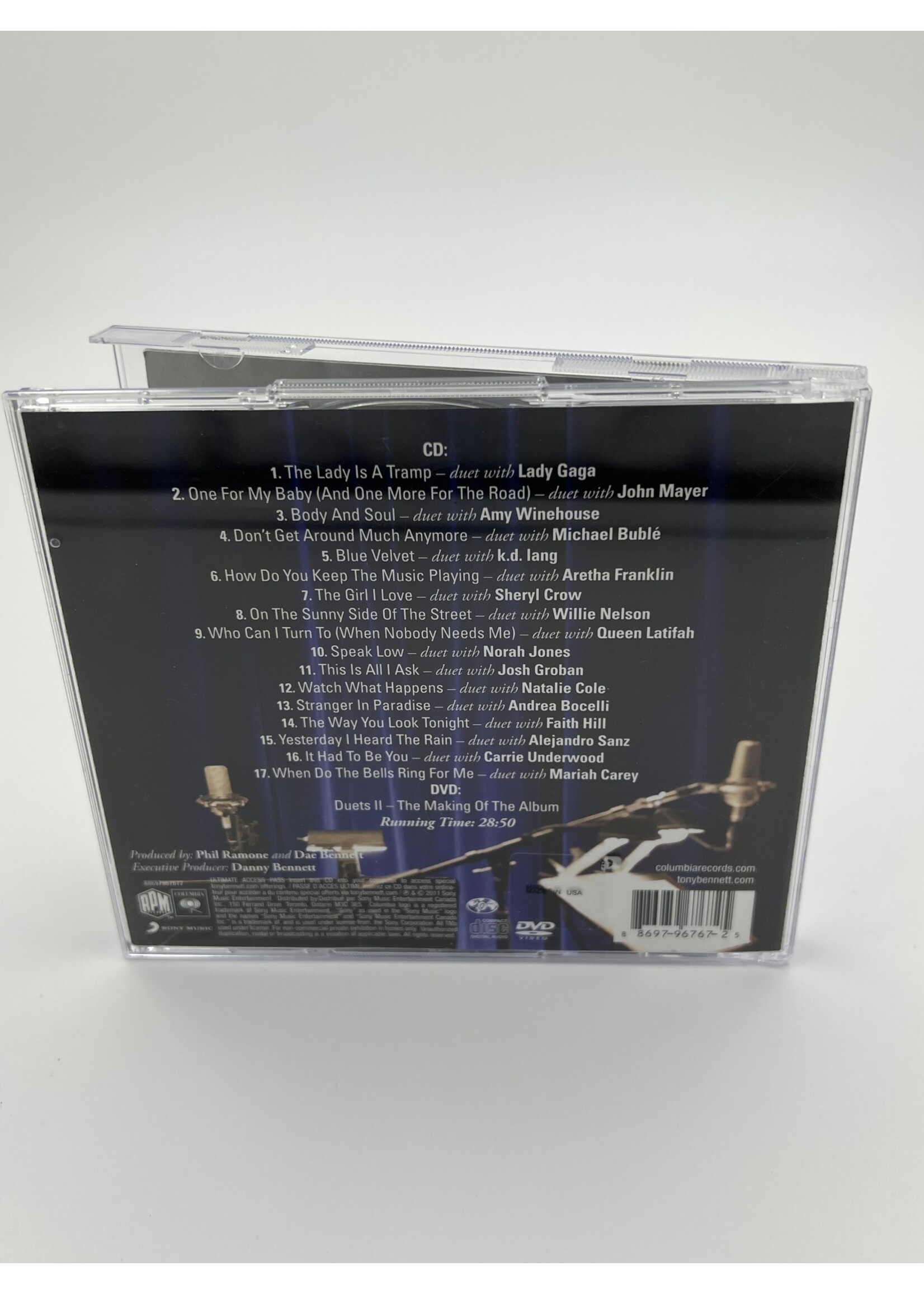 CD Tony Bennett Duets 2 CD
