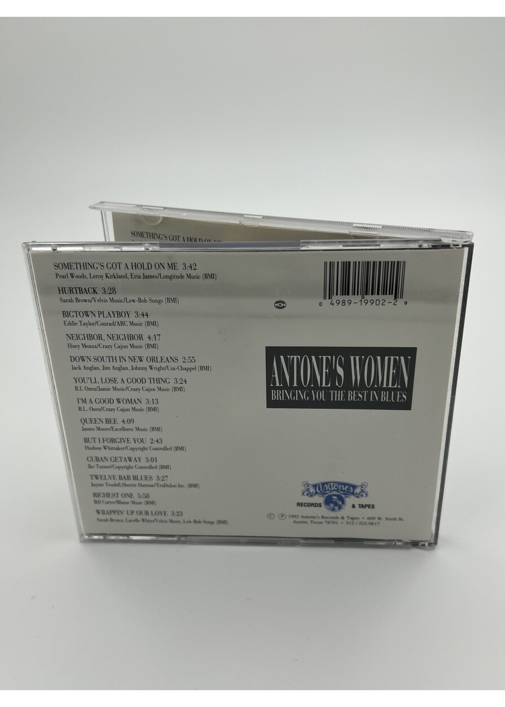 CD Antones Women Bringing You The Best In Blues CD