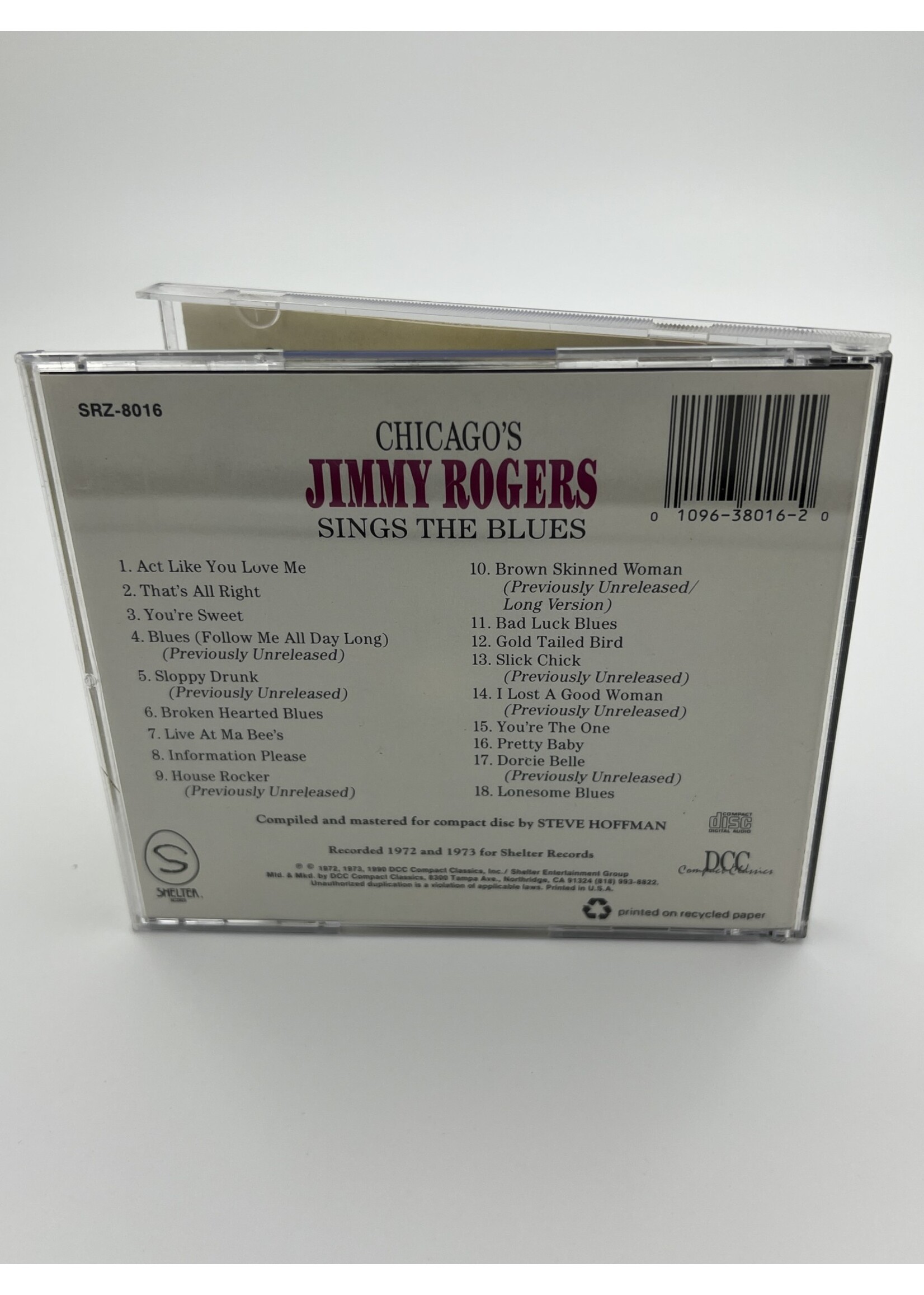 CD Chicagos Jimmy Rogers Sings The Blues CD