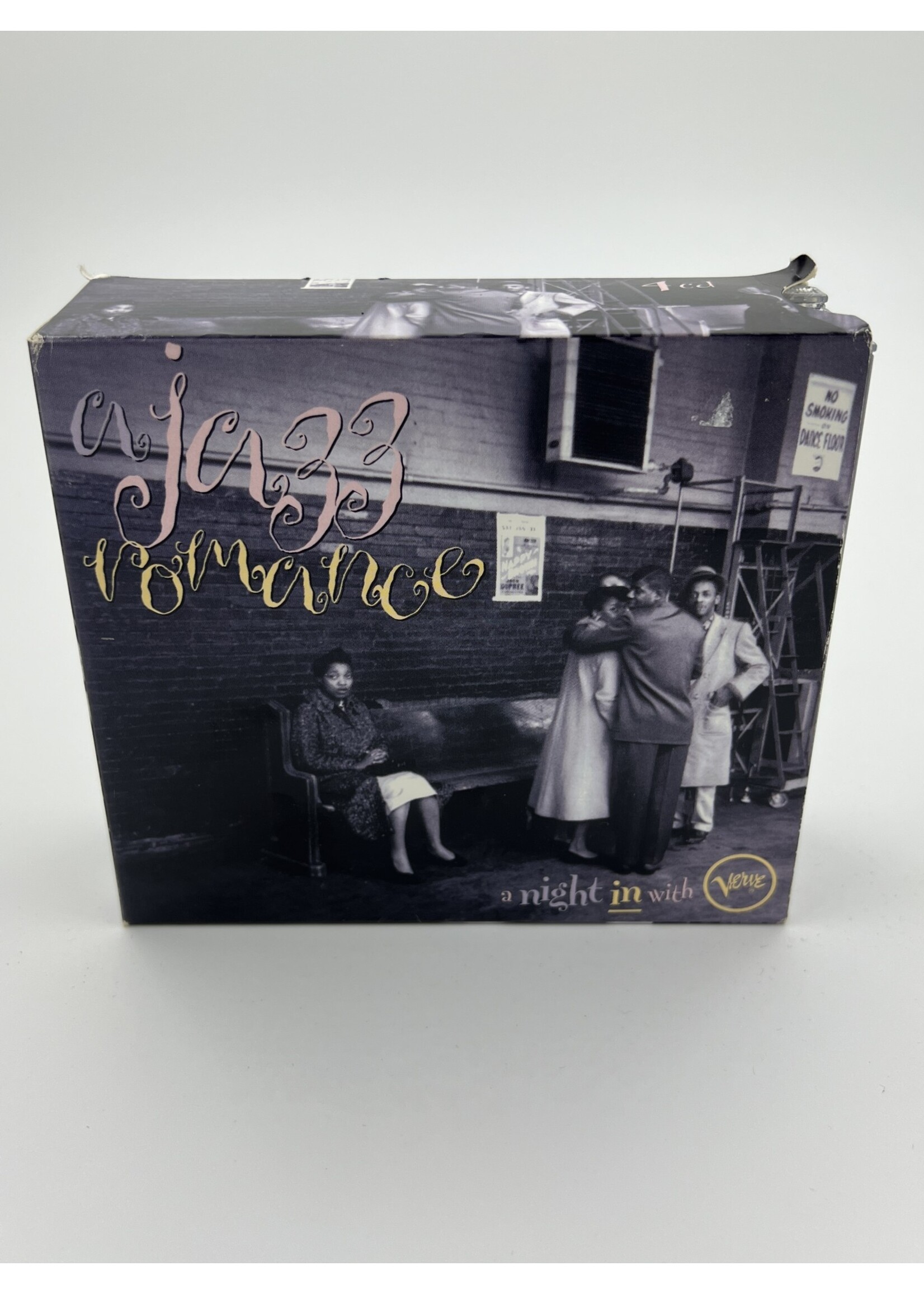 CD A Jazz Romance A Night In With Verve 4 CD Boxed Set
