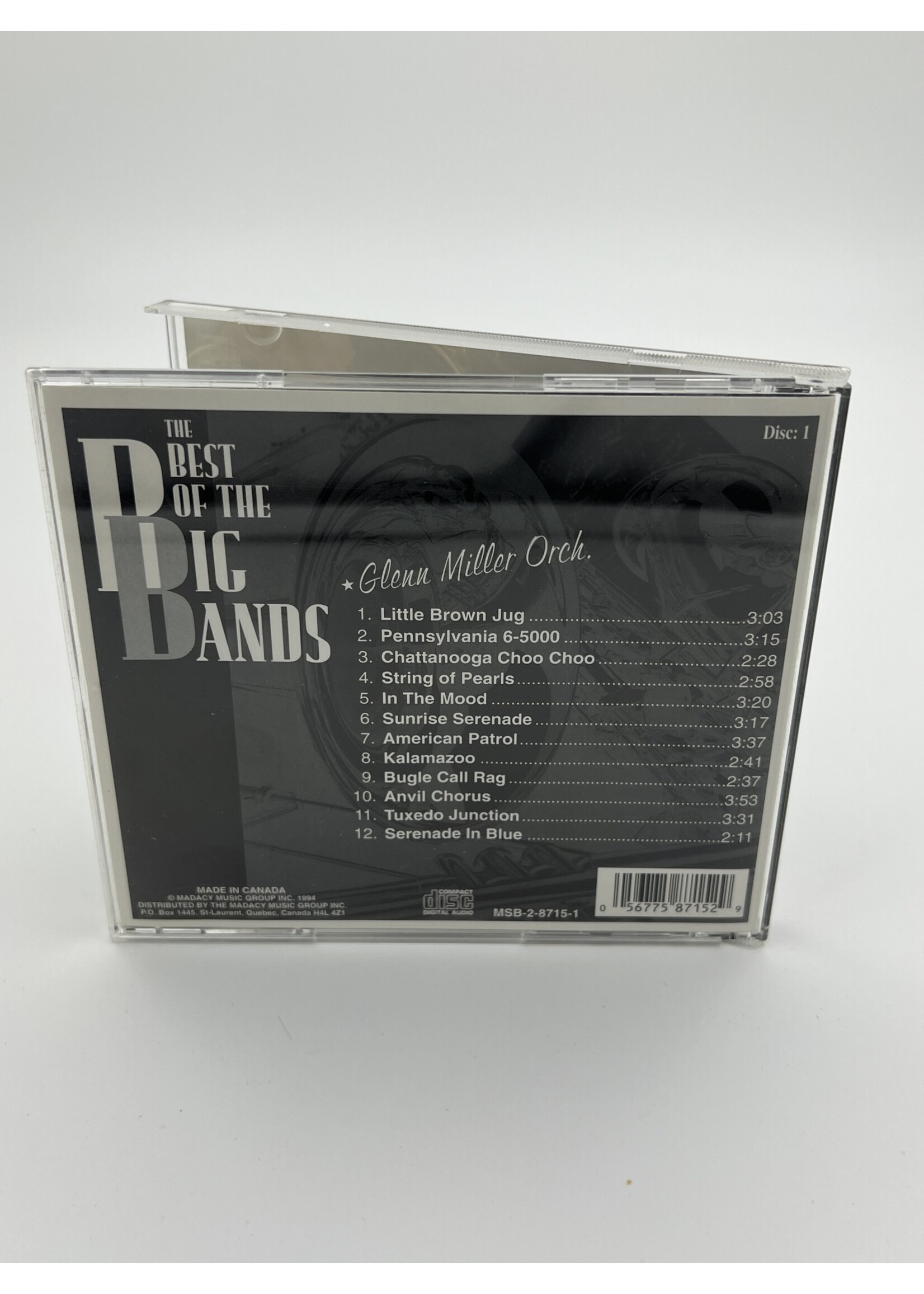 CD The Best Of The Big Bands Disc 1 Glenn Miller Orchestra CD