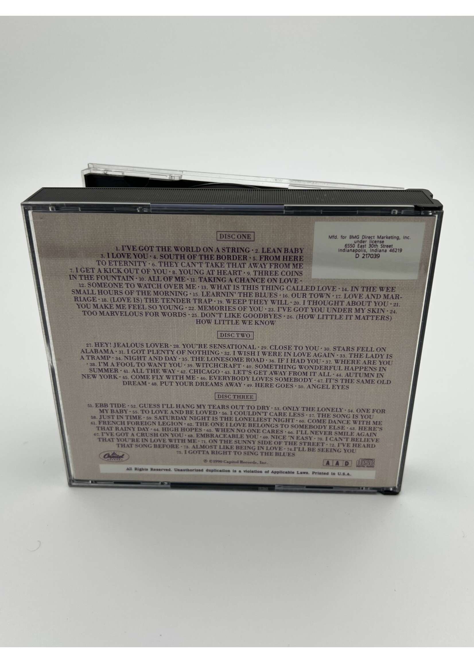 CD Frank Sinatra The Capitol Years 3 CD