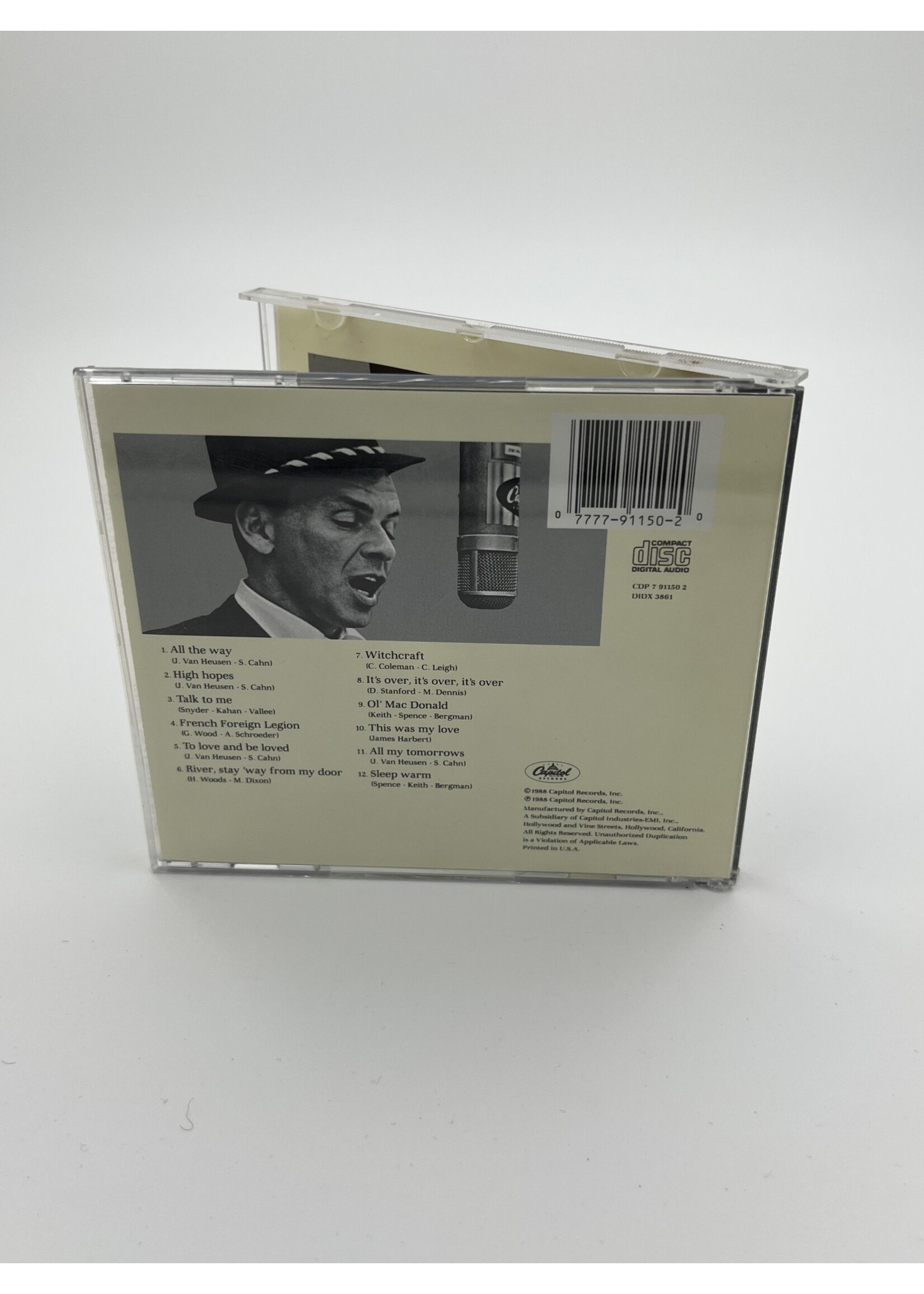 CD Frank Sinatra All The Way CD