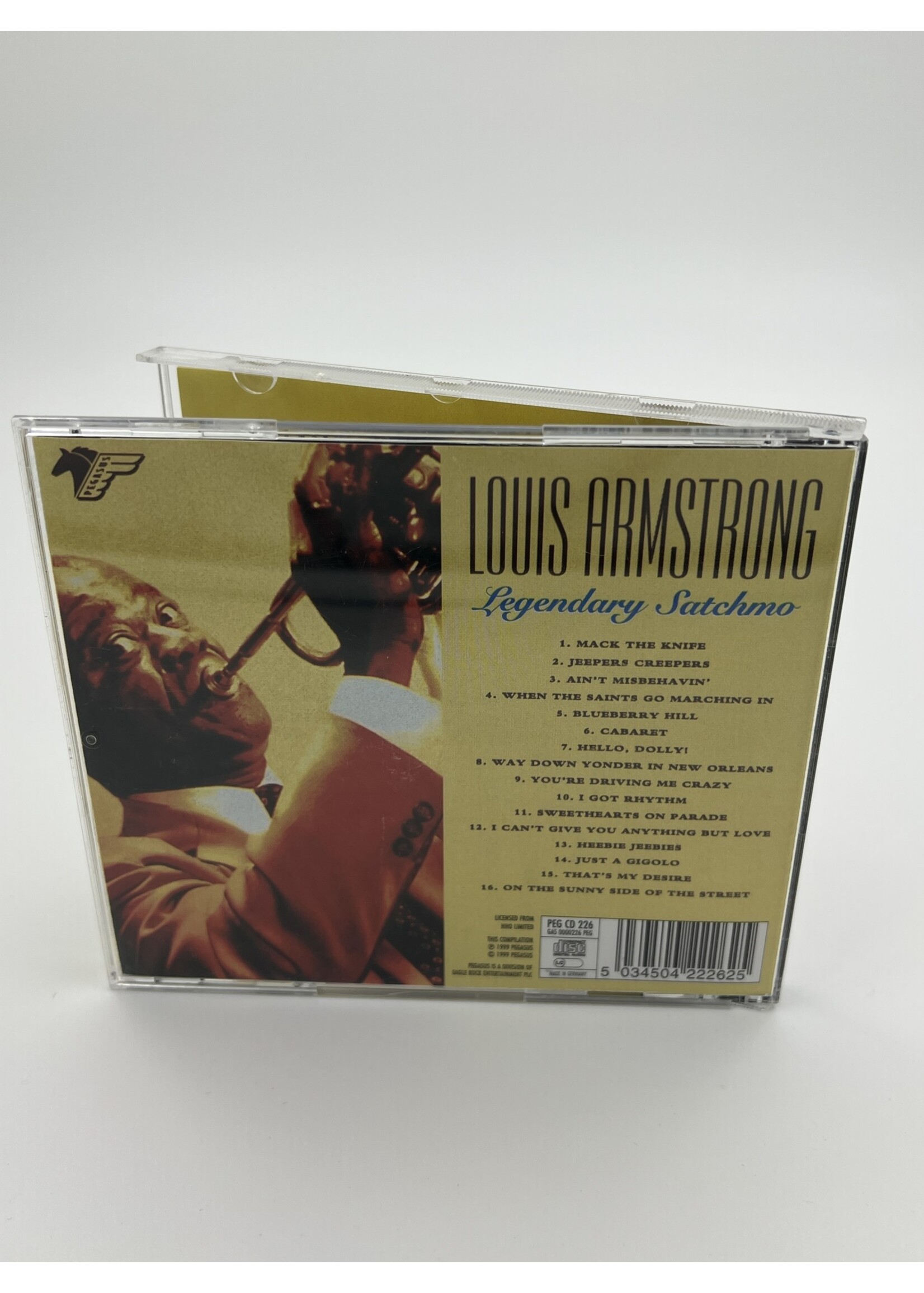 CD Louis Armstrong Legendary Satchmo CD