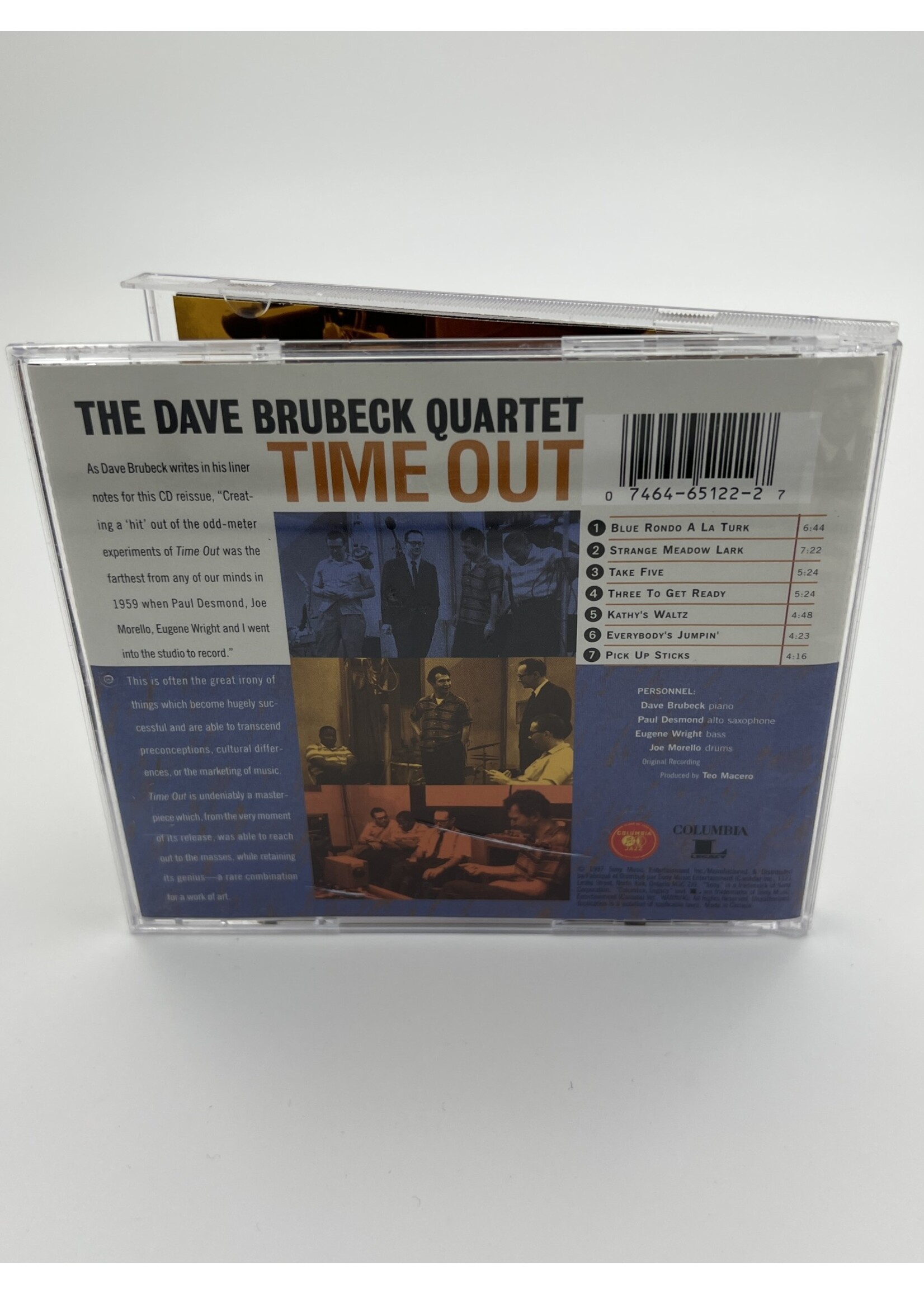CD The Dave Brubeck Quartet Time Out CD