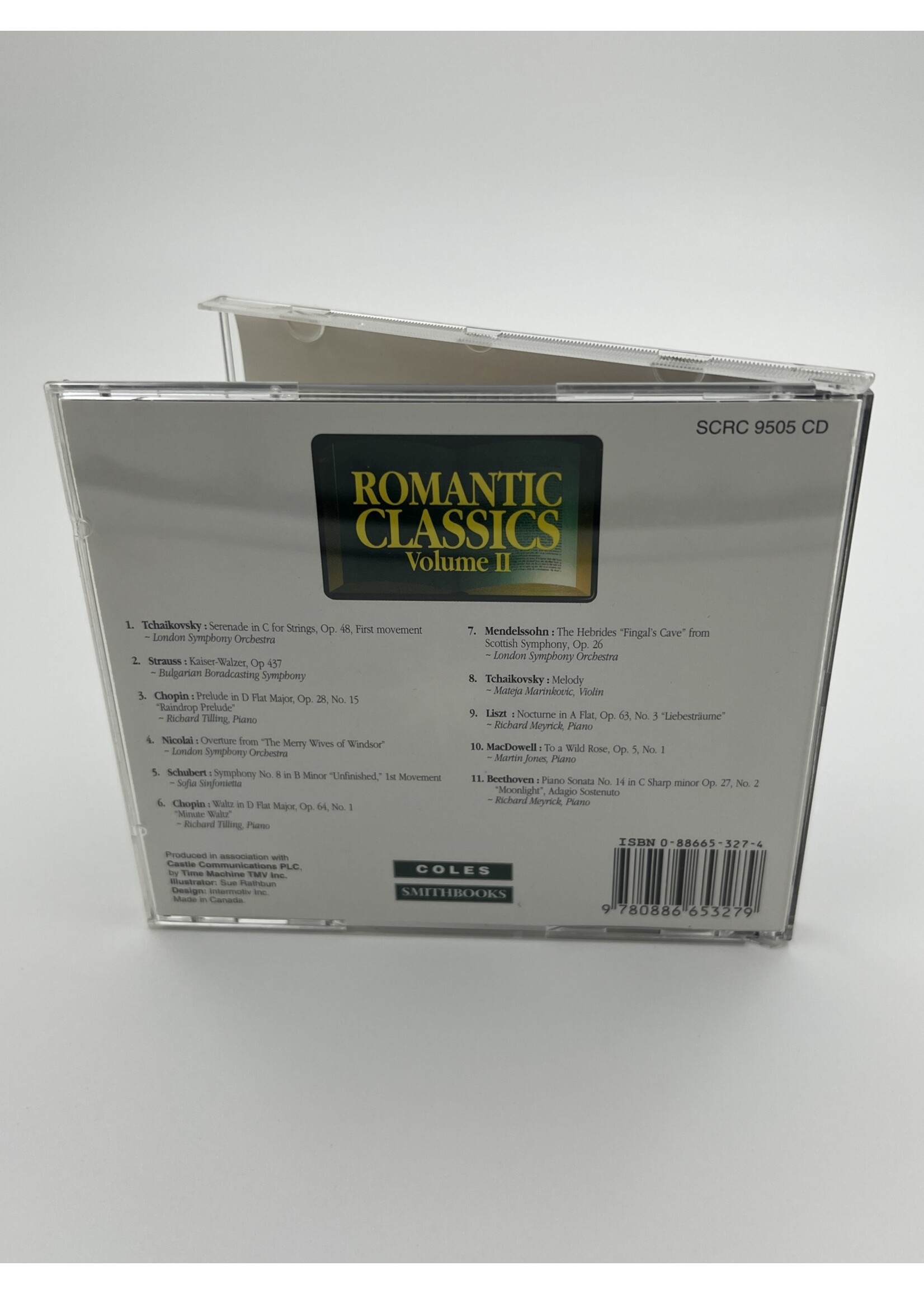 CD Romance Classics Volume 2 Classical Various CD