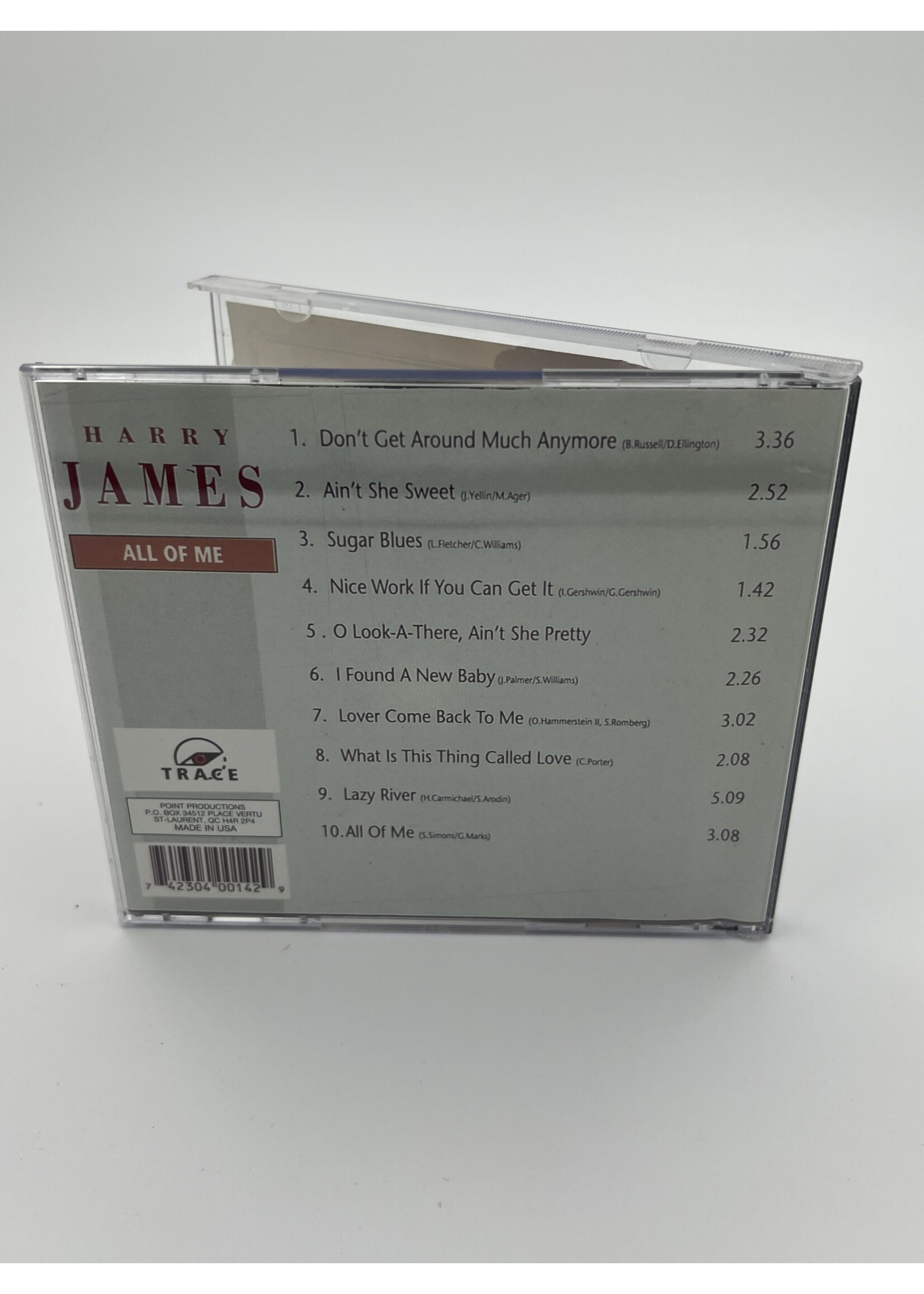 CD The World Of Harry James All Of Me CD