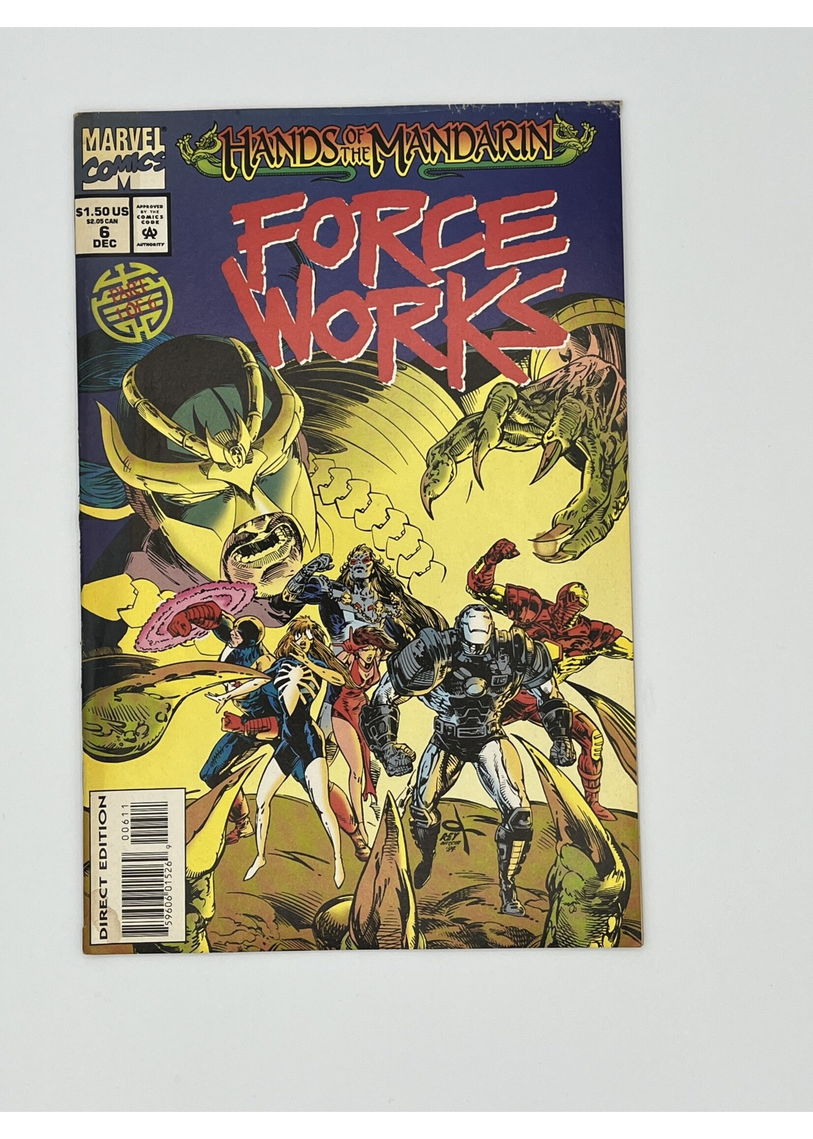 Marvel FORCE WORKS #6 Marvel December 1994