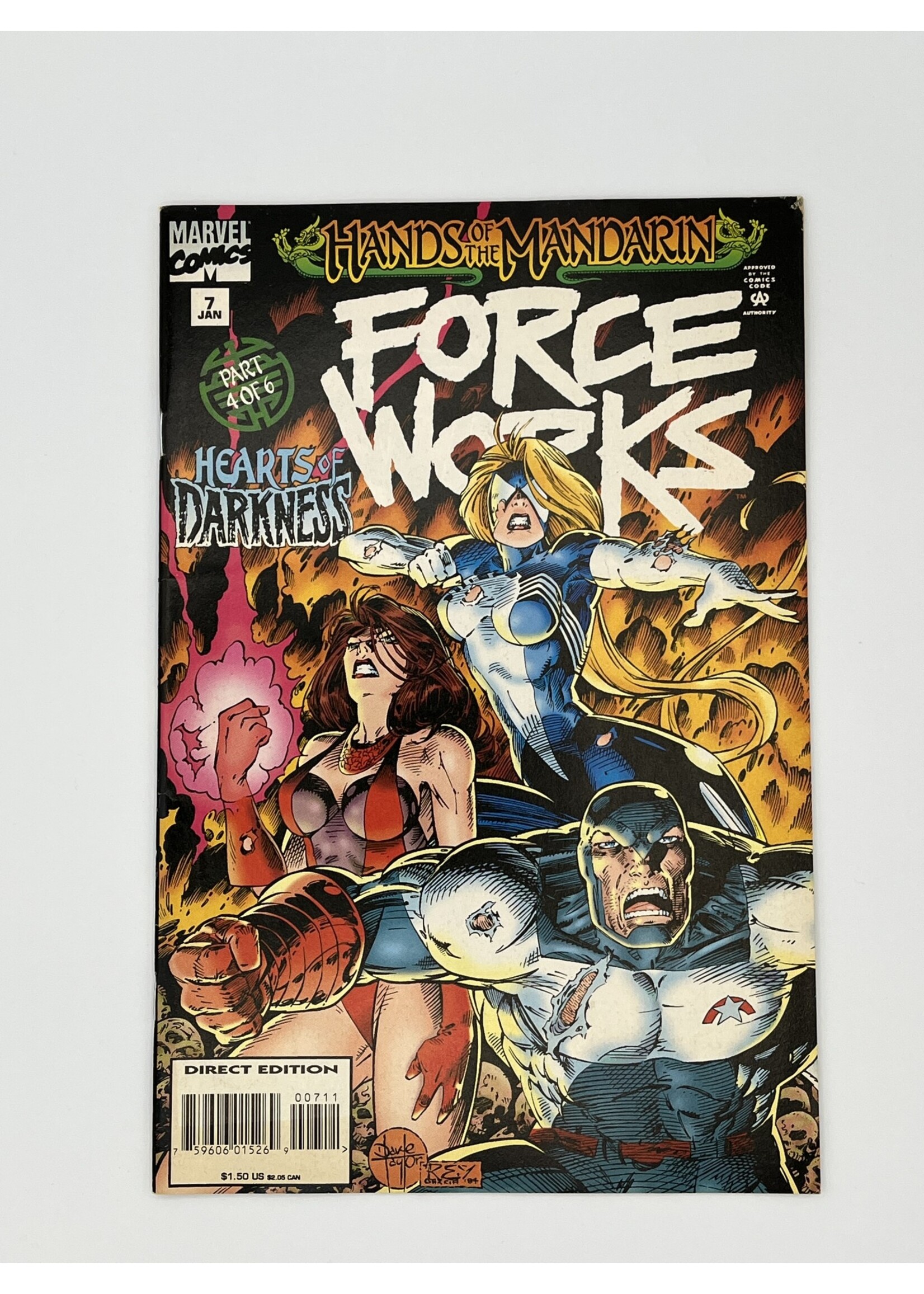 Marvel FORCE WORKS #7 Marvel January 1995