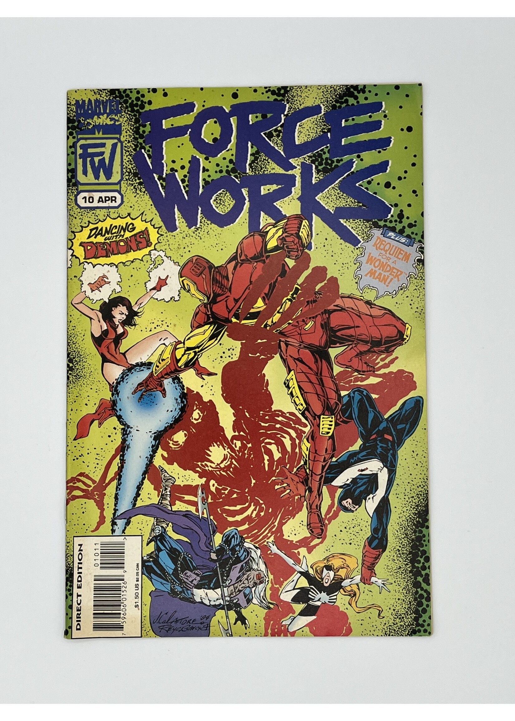 Marvel FORCE WORKS #10 Marvel April 1995