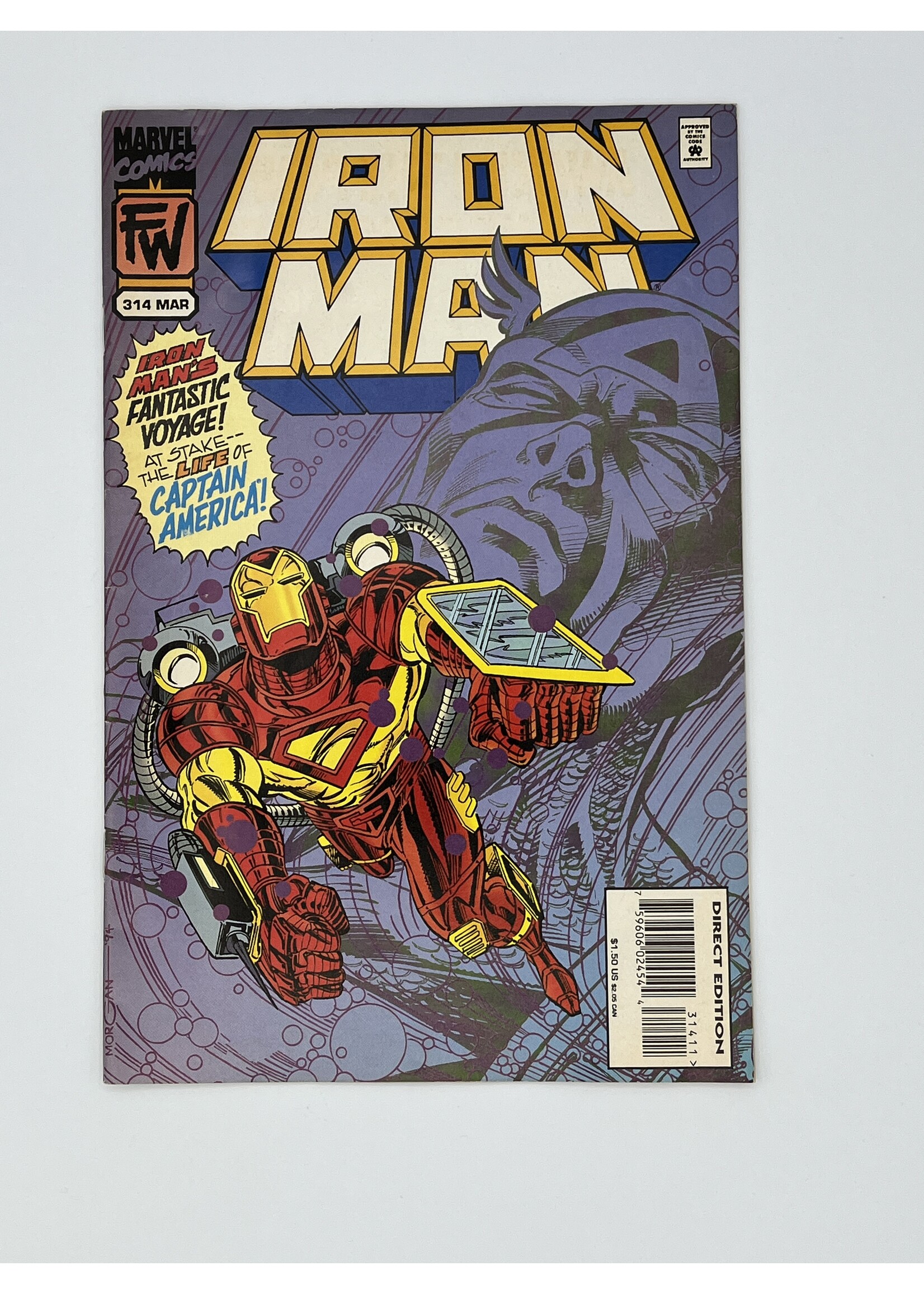 Marvel IRON MAN #314 Marvel March 1995