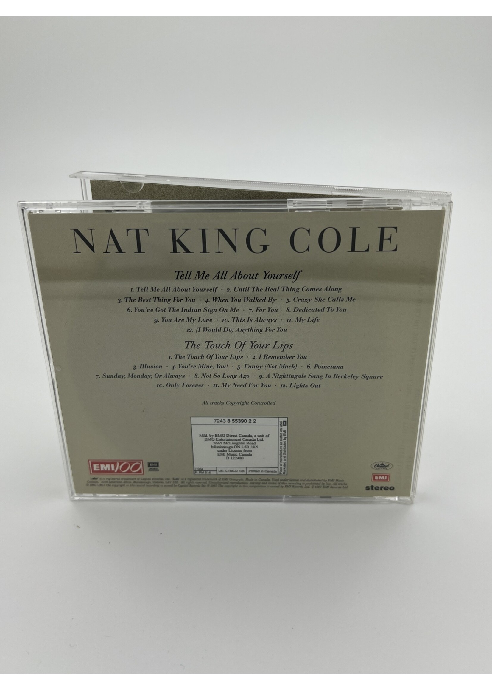 CD Nat King Cole Tell Me About Yourself The Touch Of Your Lips CD