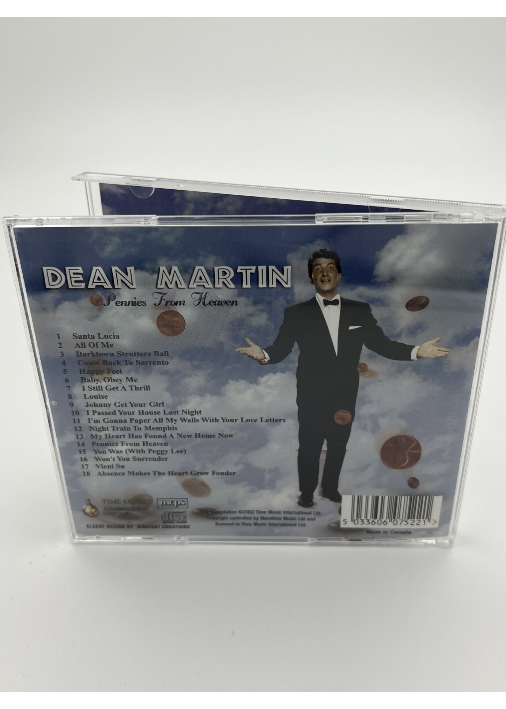 CD Dean Martin Pennies From Heaven CD