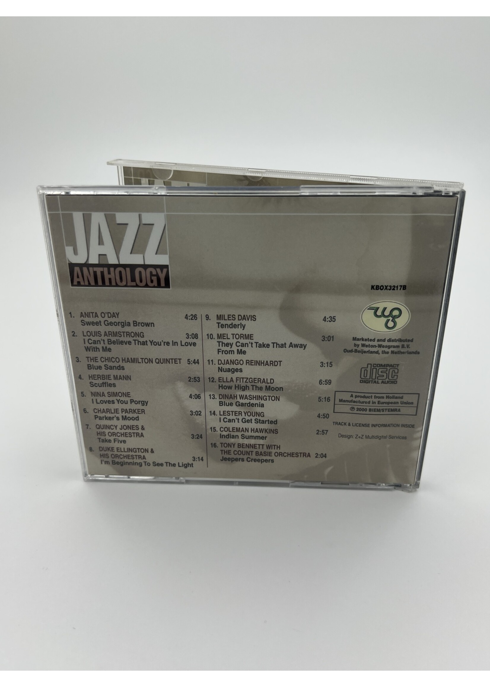 CD Jazz Anthology CD 2 Various Artists CD