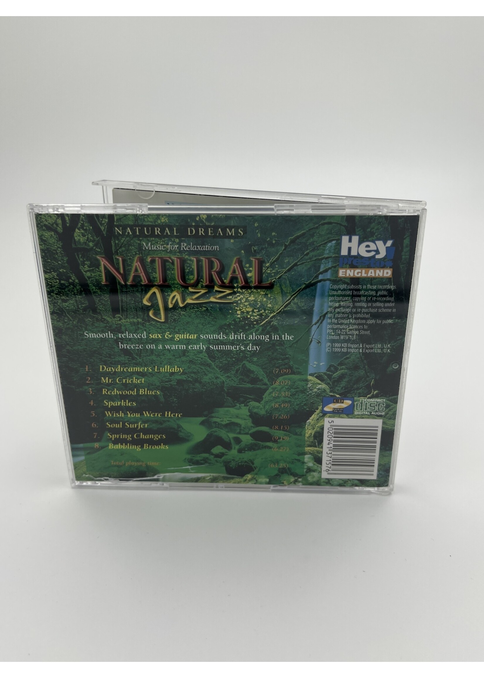 CD Natural Dreams Natural Jazz Music For Relaxation CD