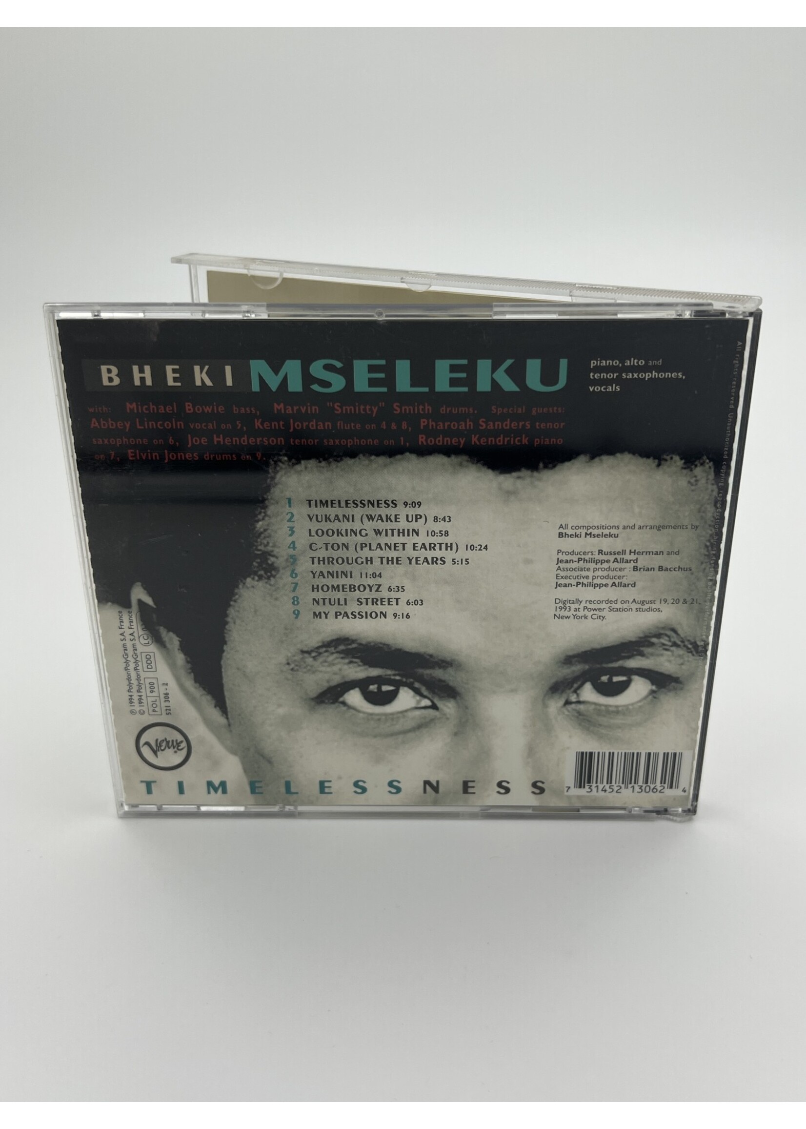 CD Bheki Mseliku Timlessness CD