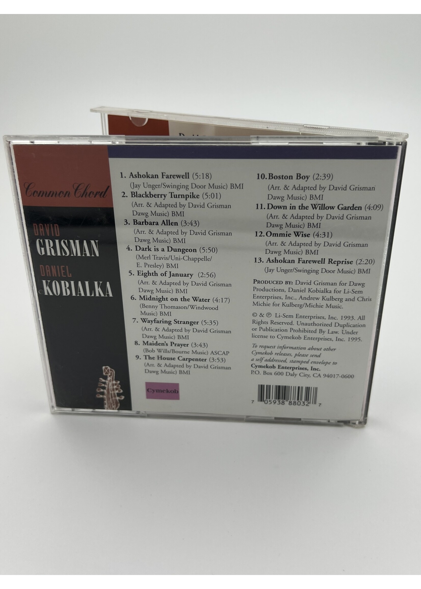 CD David Grisman Daniel Kobialka Common Chord CD