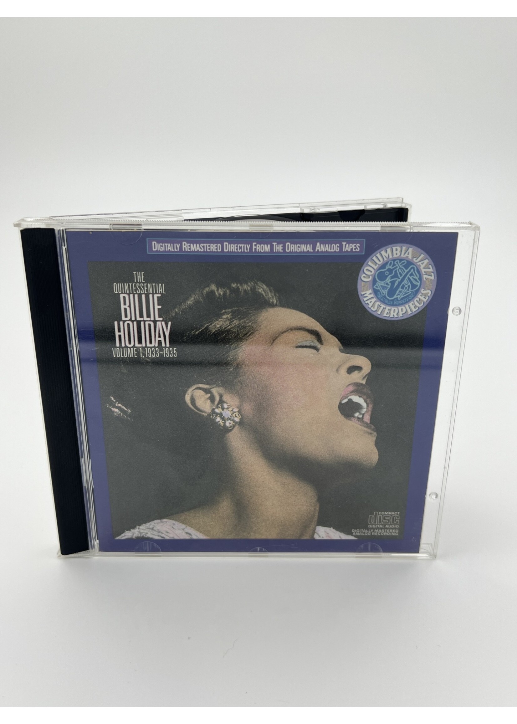 CD The Quintessential Billie Holiday Volume 1 1933 to 1935 CD