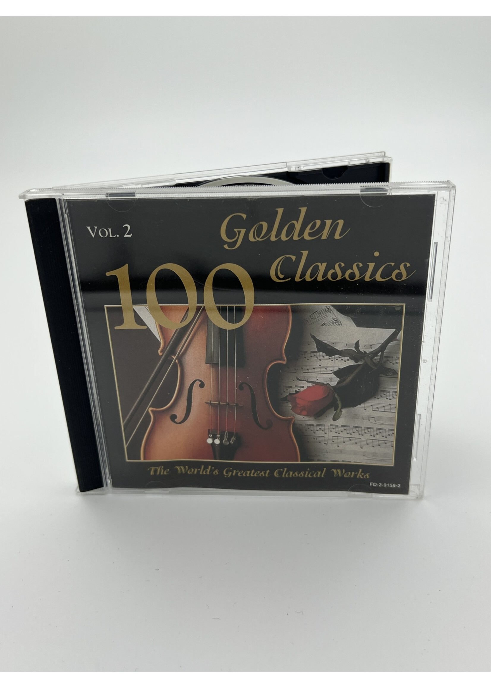 CD 100 Golden Classics Volume 2 The Worlds Greatest Classical Works CD