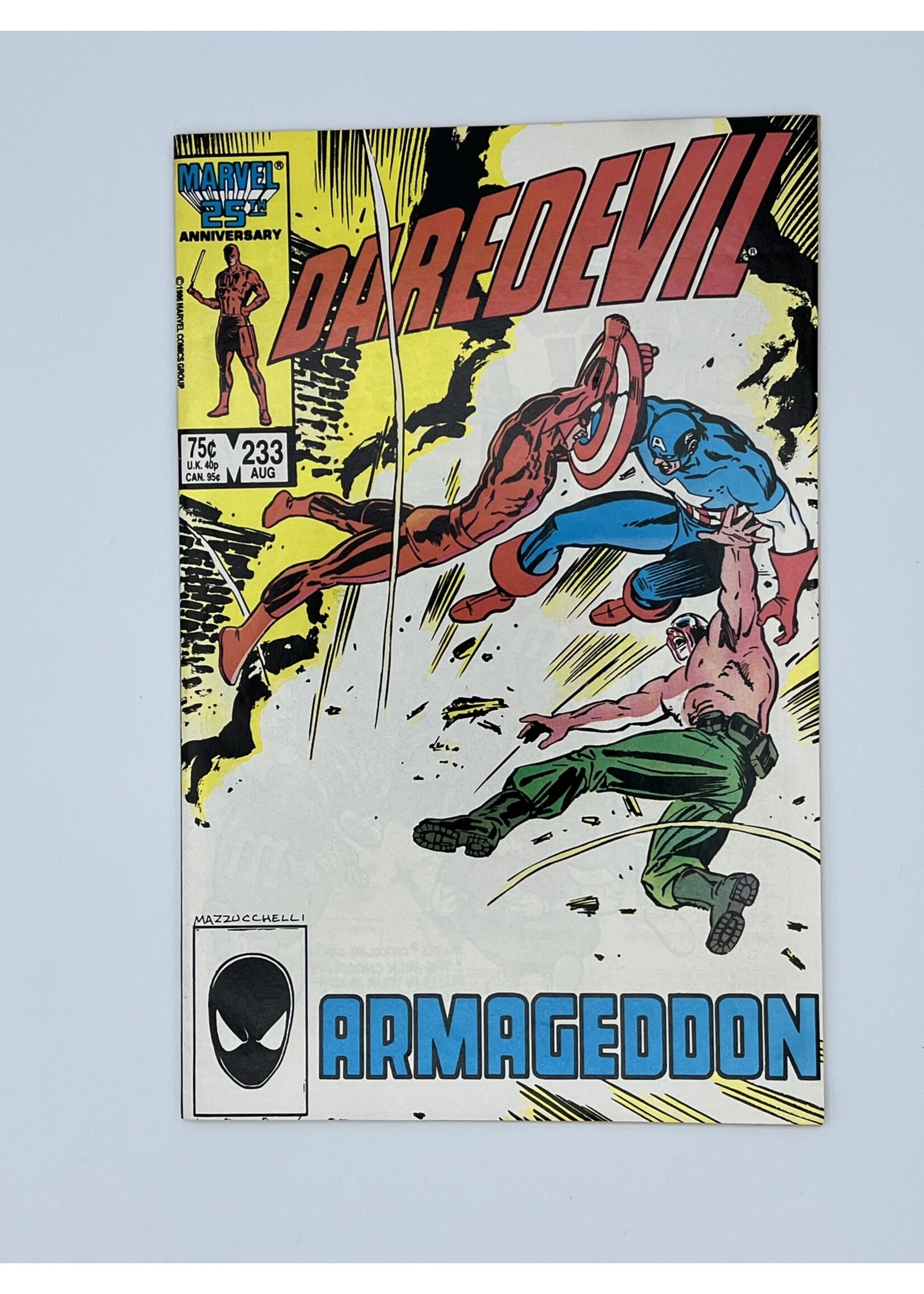 Marvel DAREDEVIL #233 Marvel August 1986