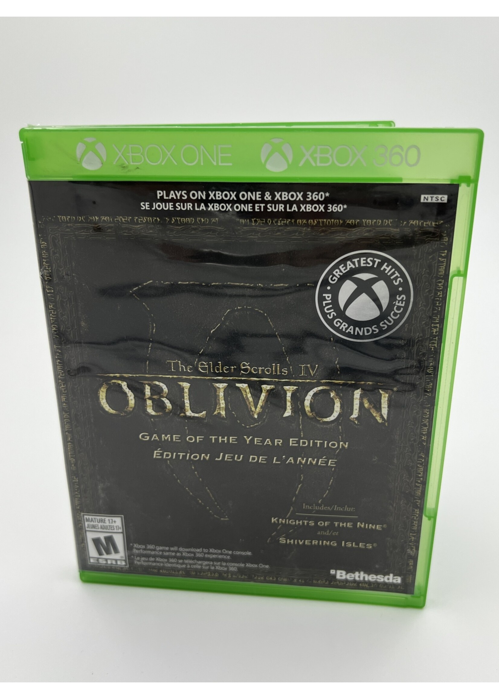 Xbox The Elder Scrolls 4 Oblivion Game Of The Year Edition Xbox One