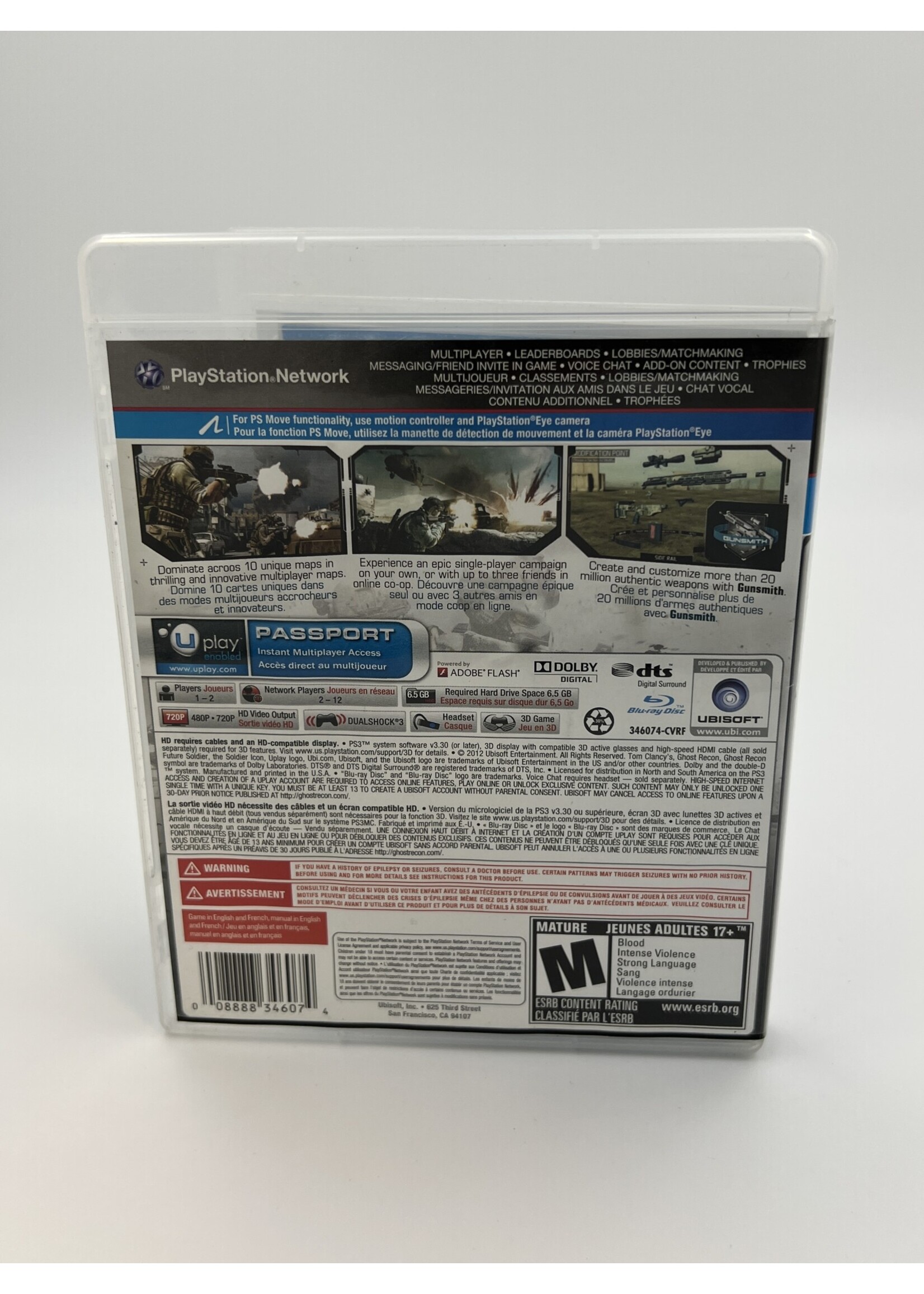 Sony Tom Clancy Ghost Recon Future Soldier PS3