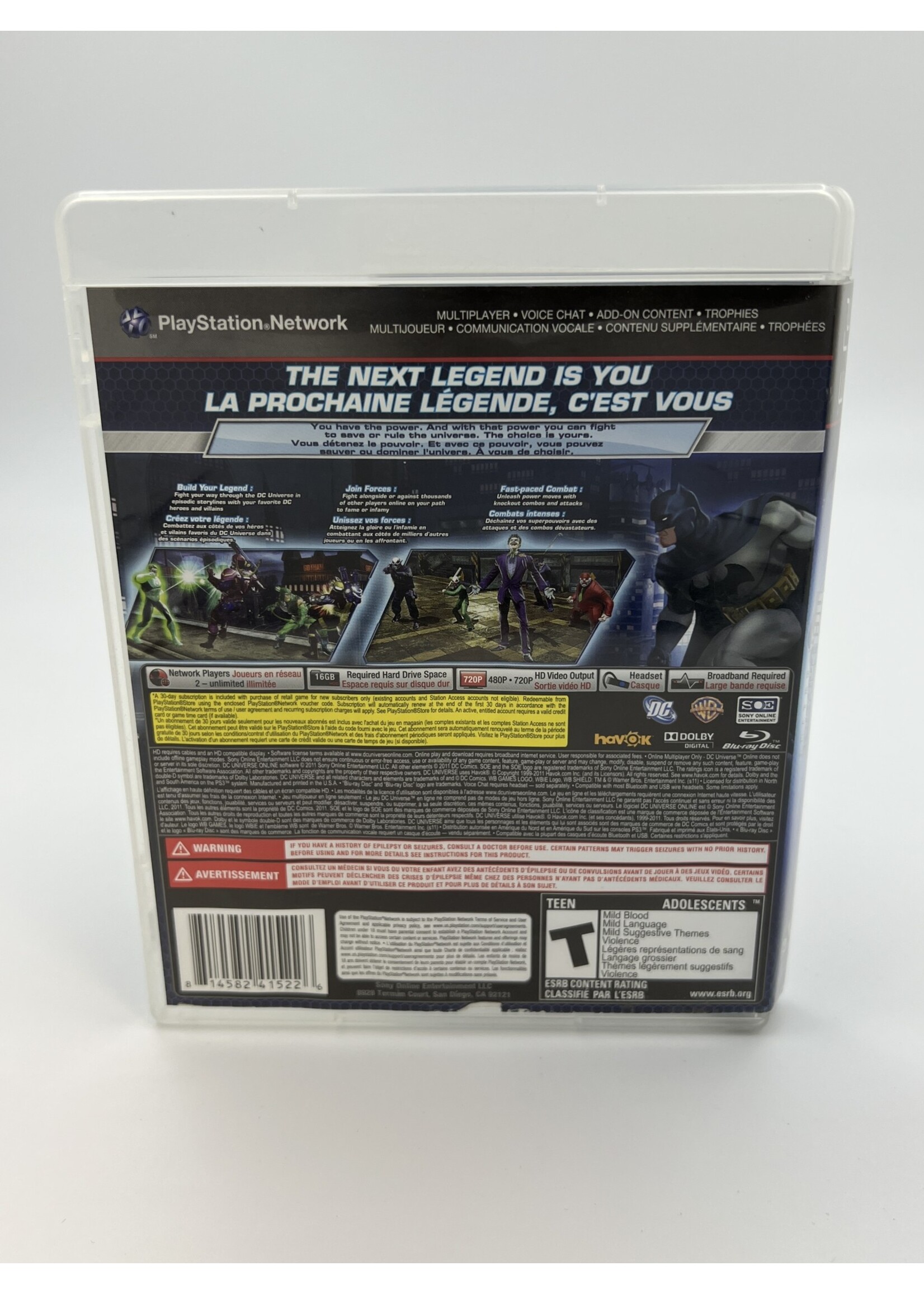 Sony DC Universe Online PS3