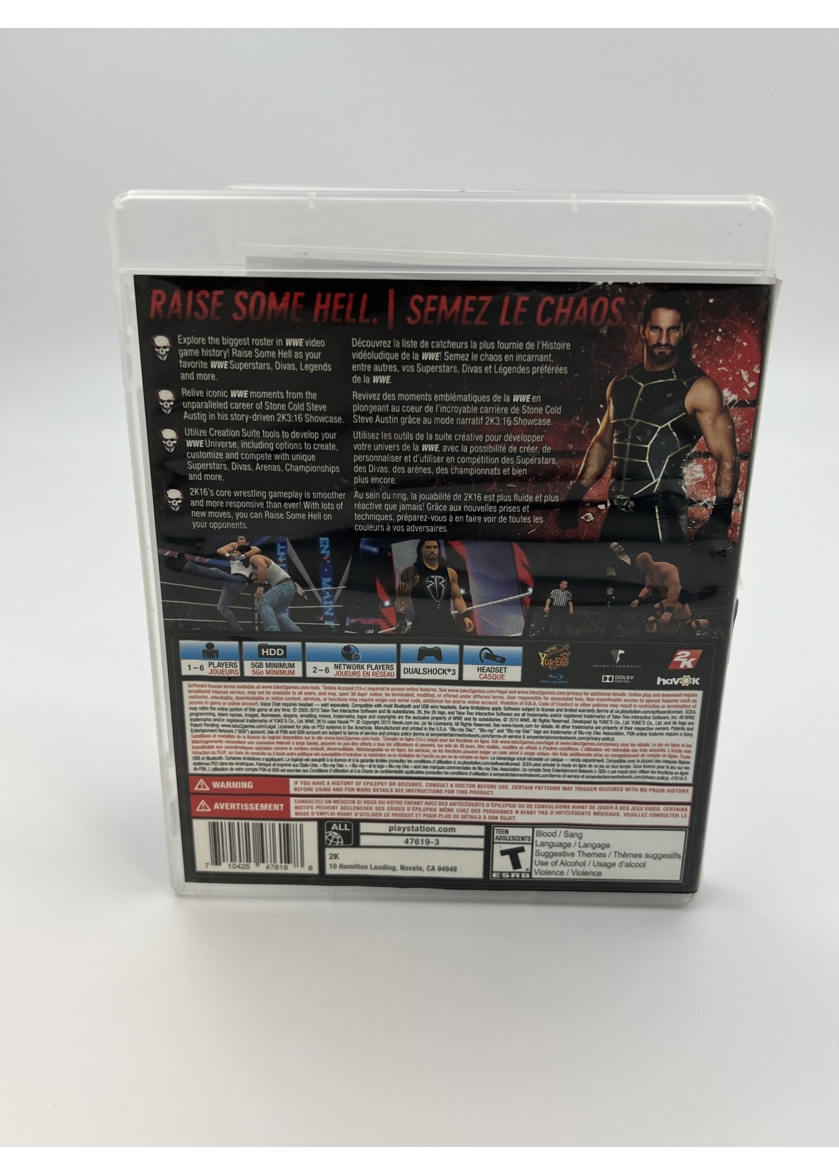 Sony WWE 2K16 PS3