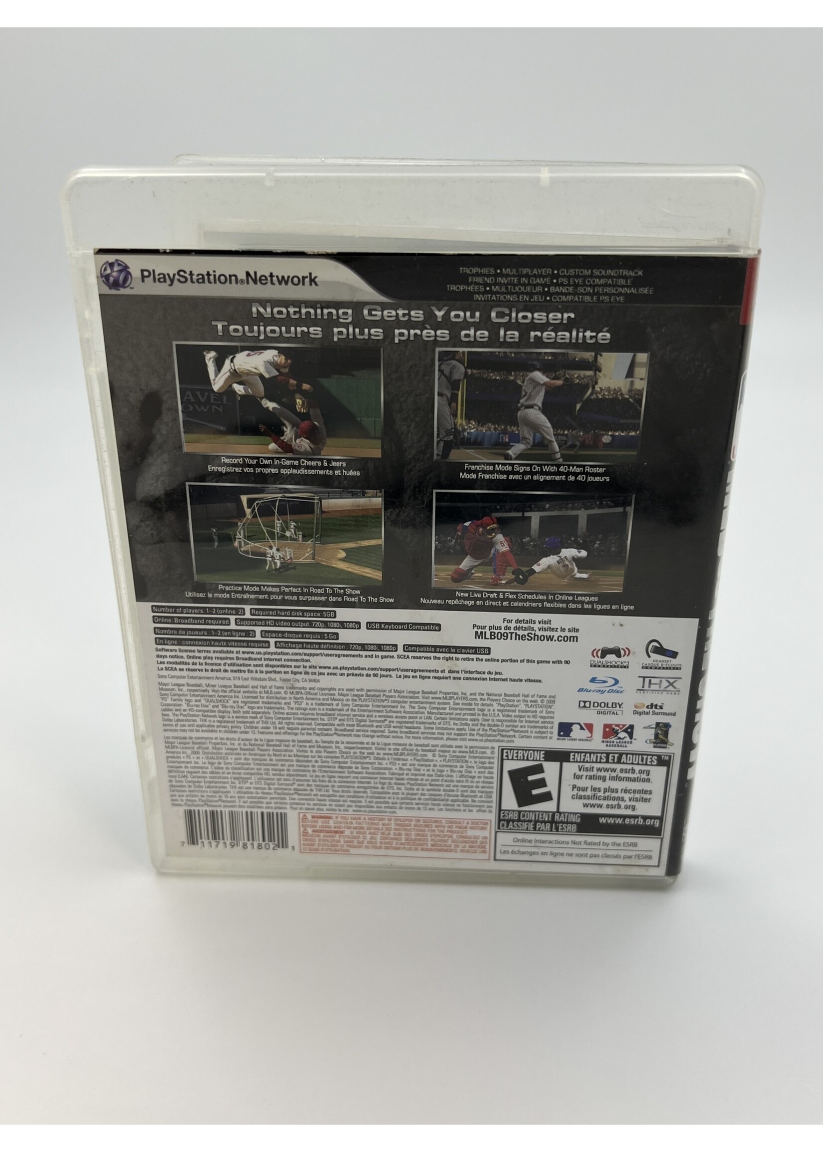Sony MLB 09 The Show PS3