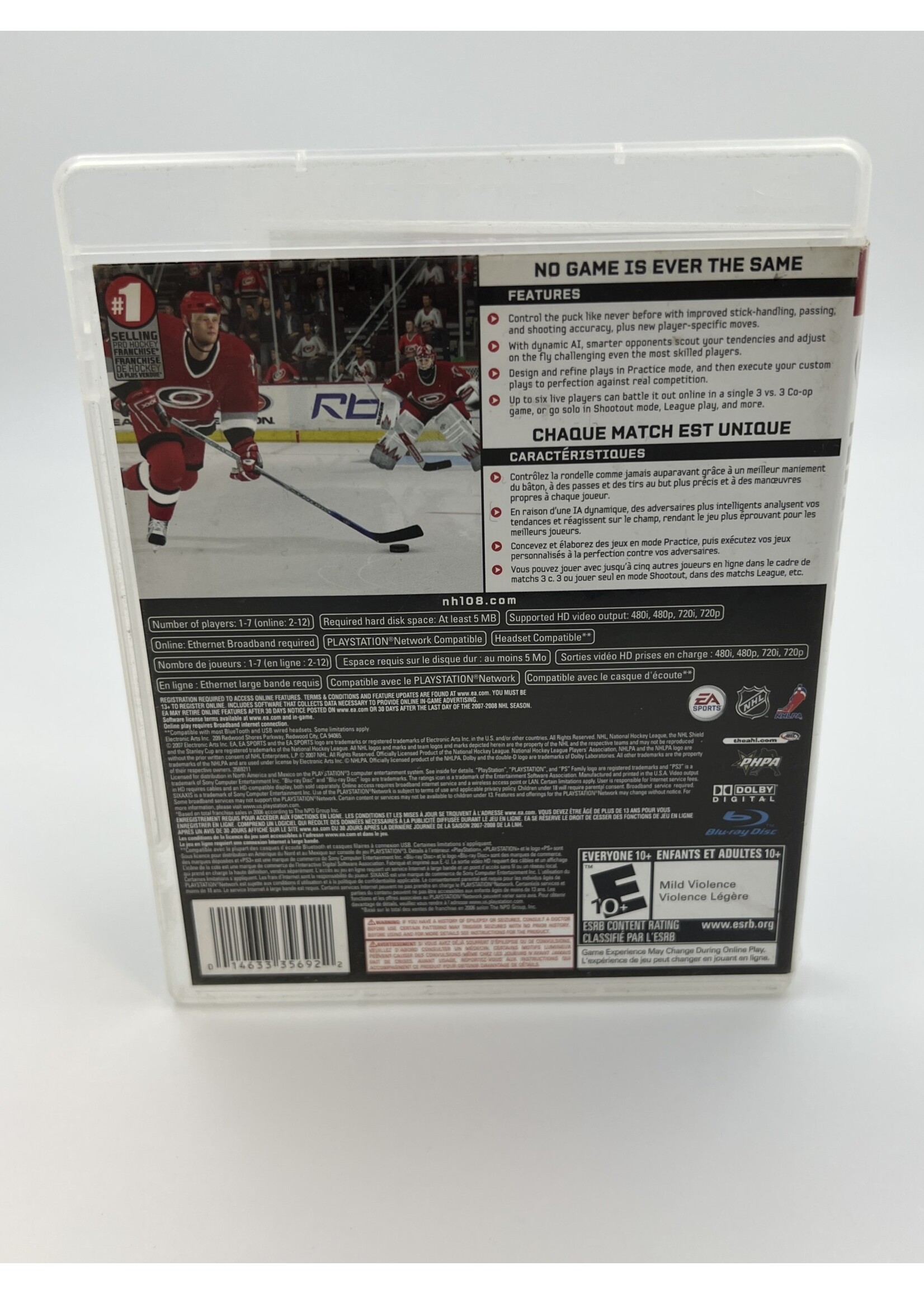 Sony NHL 08 PS3
