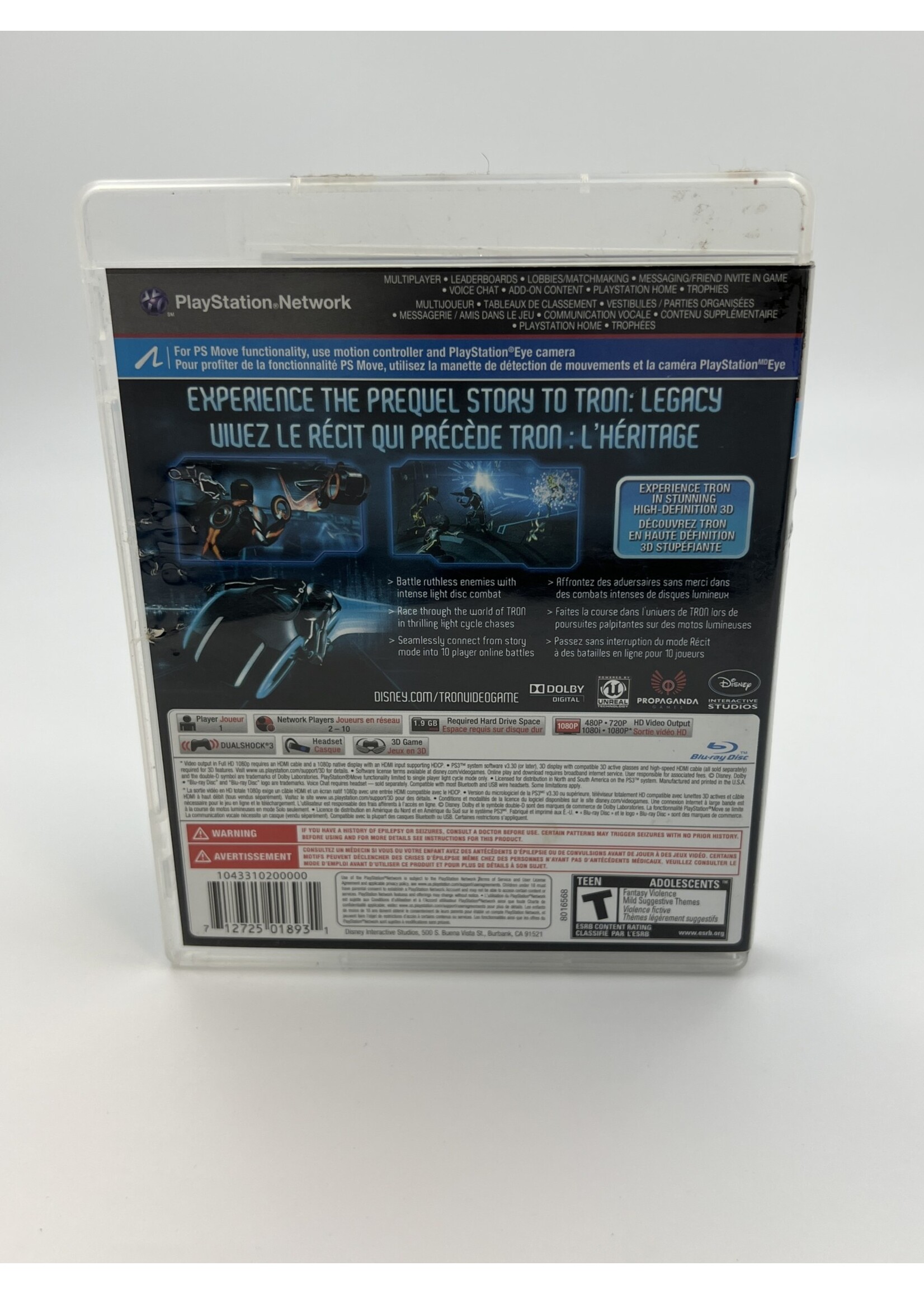 Sony TRON Evolution PS3