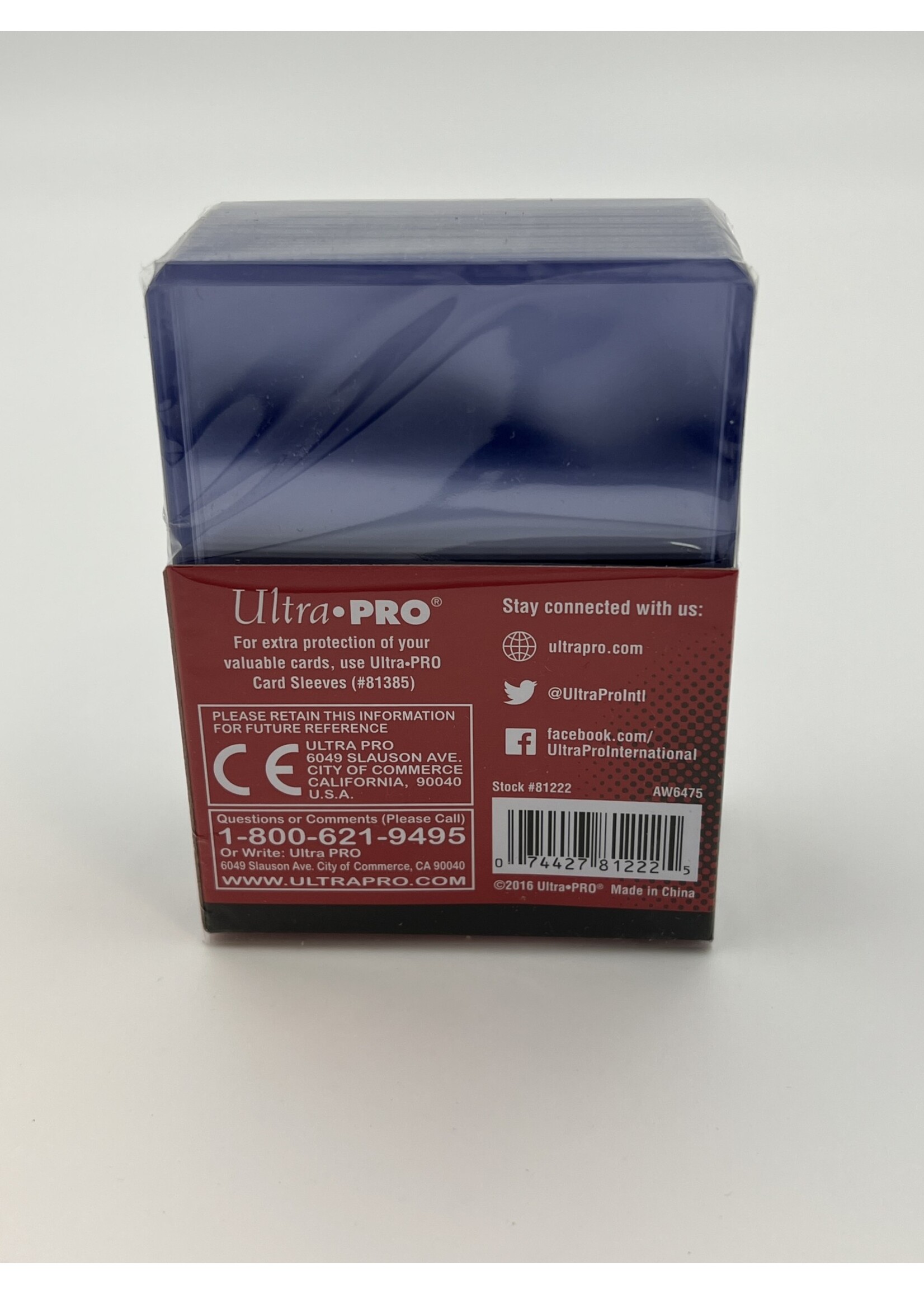 Ultra Pro Ultra Pro 3 x 4 Regular Top Loader 25 Pack