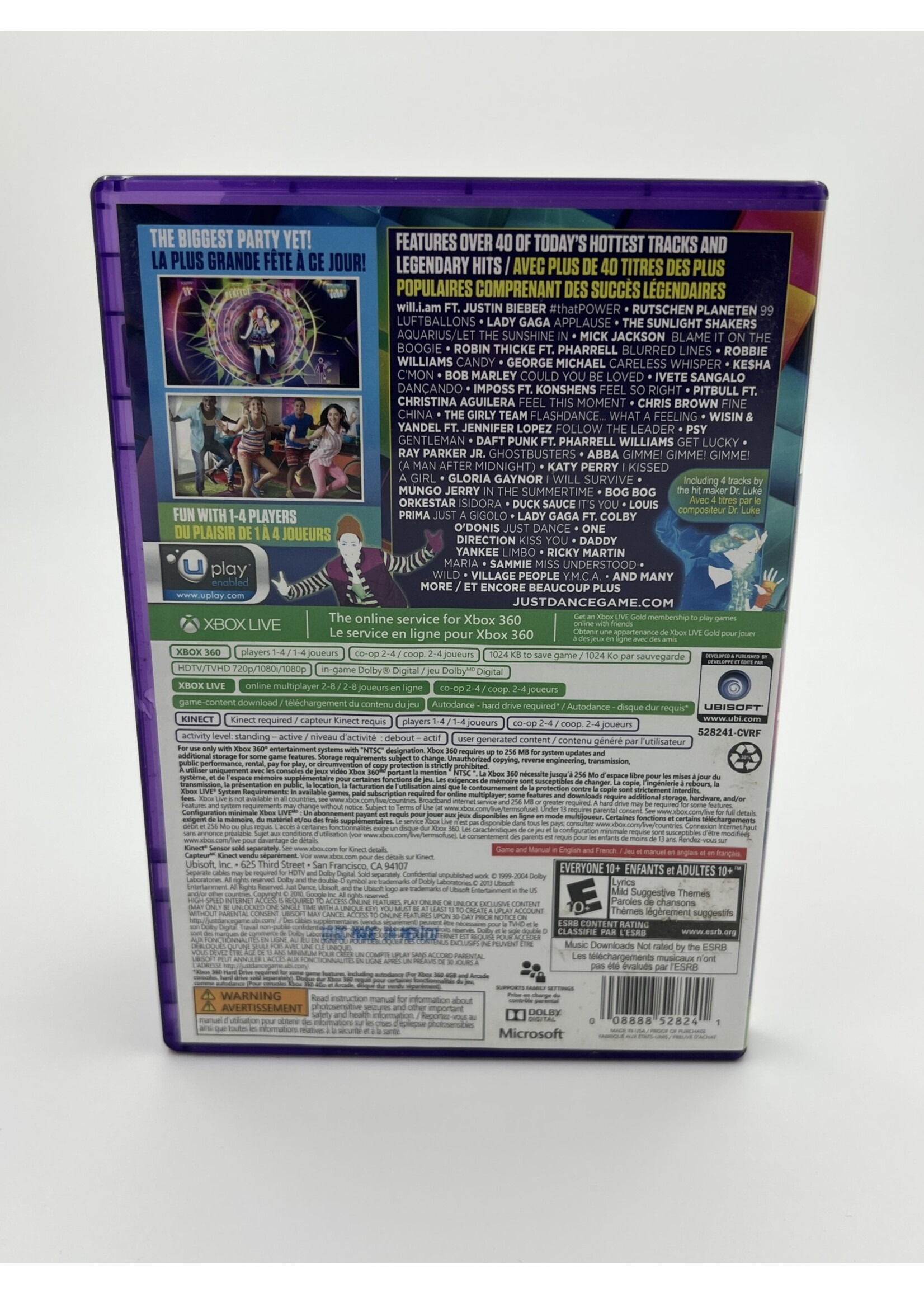 Xbox Just Dance 2014 Xbox 360