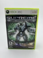 Xbox Supreme Commander Xbox 360
