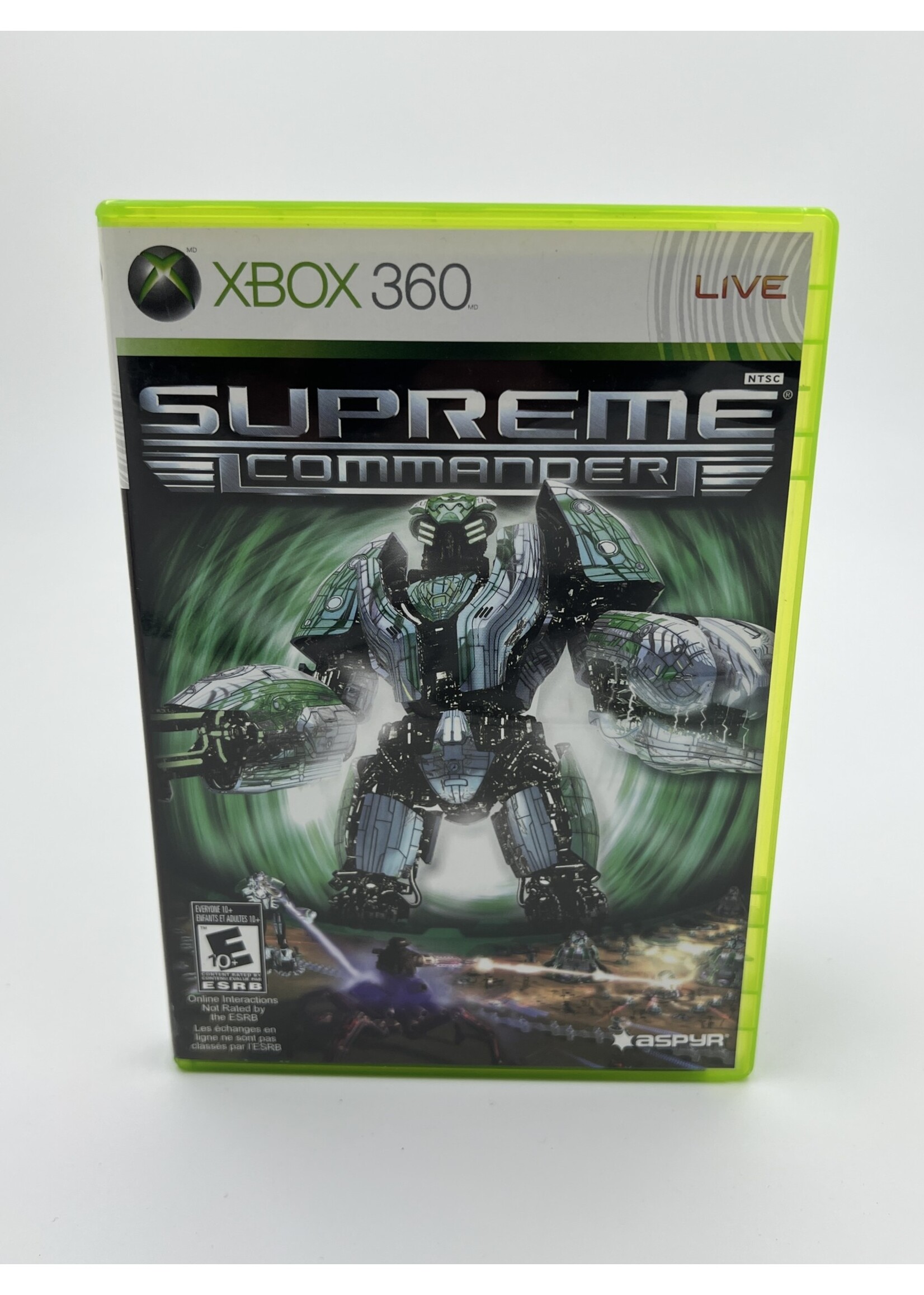 Xbox Supreme Commander Xbox 360