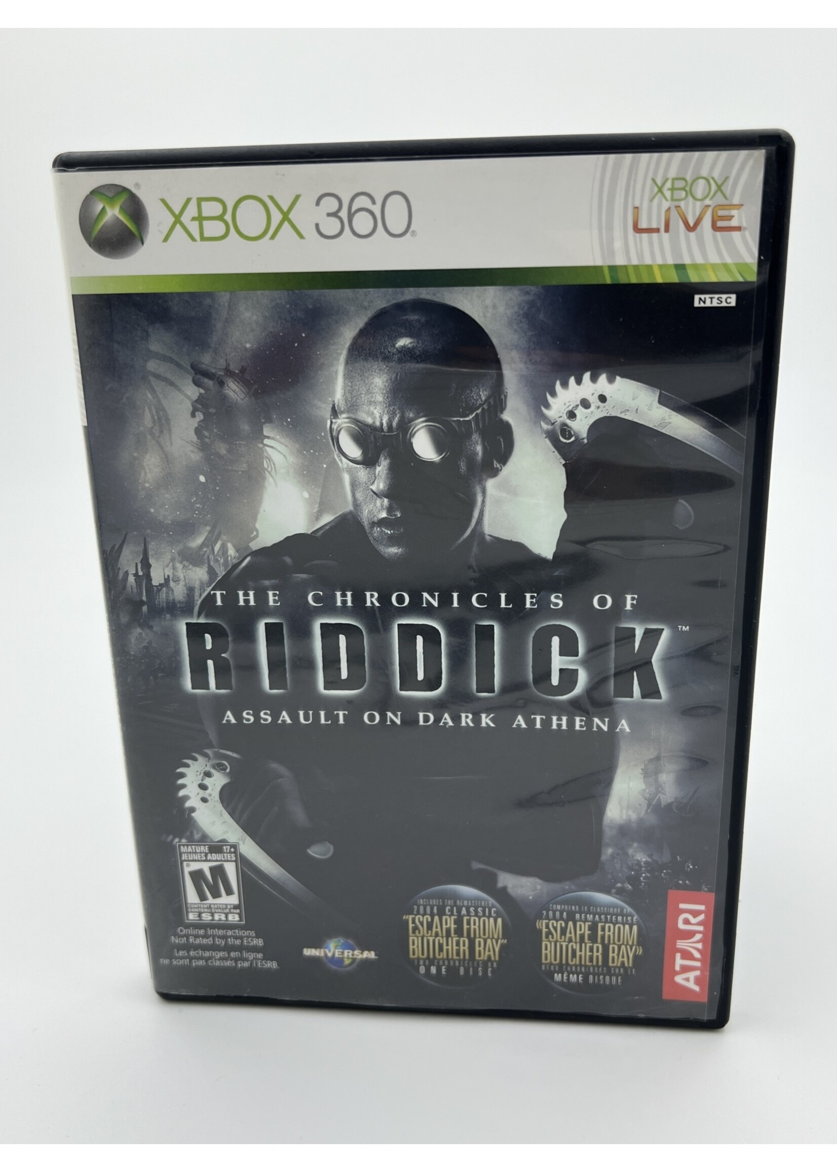 Xbox The Chronicles Of Riddick Assault On Dark Athena Xbox 360